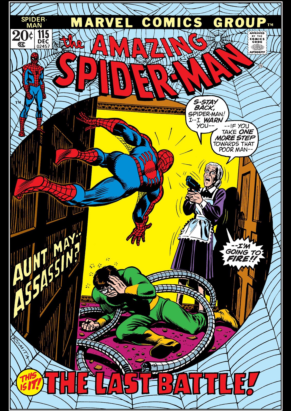 The Amazing Spider-Man (1963) issue 115 - Page 1