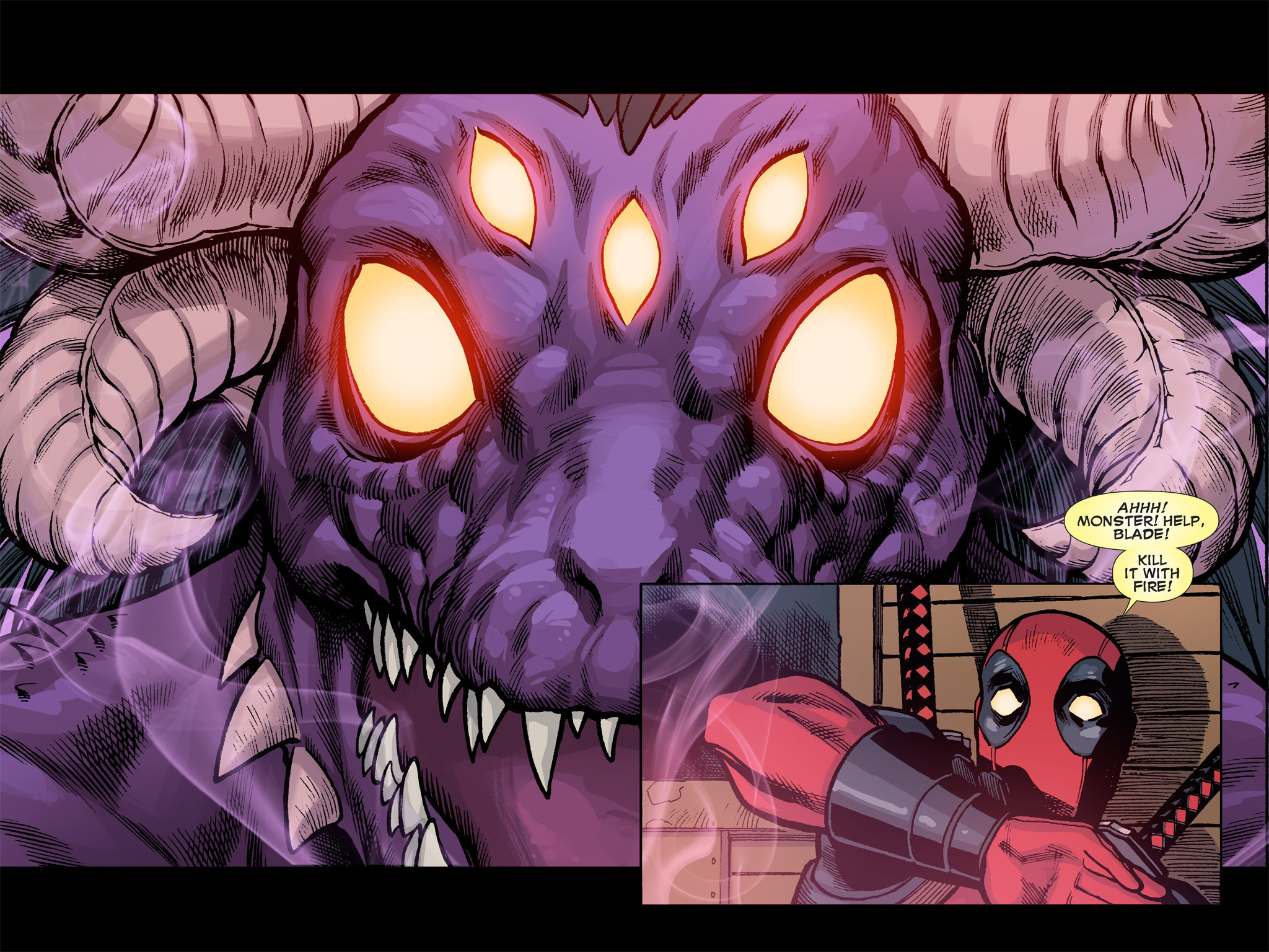 Read online Deadpool: Dracula's Gauntlet comic -  Issue # Part 3 - 85