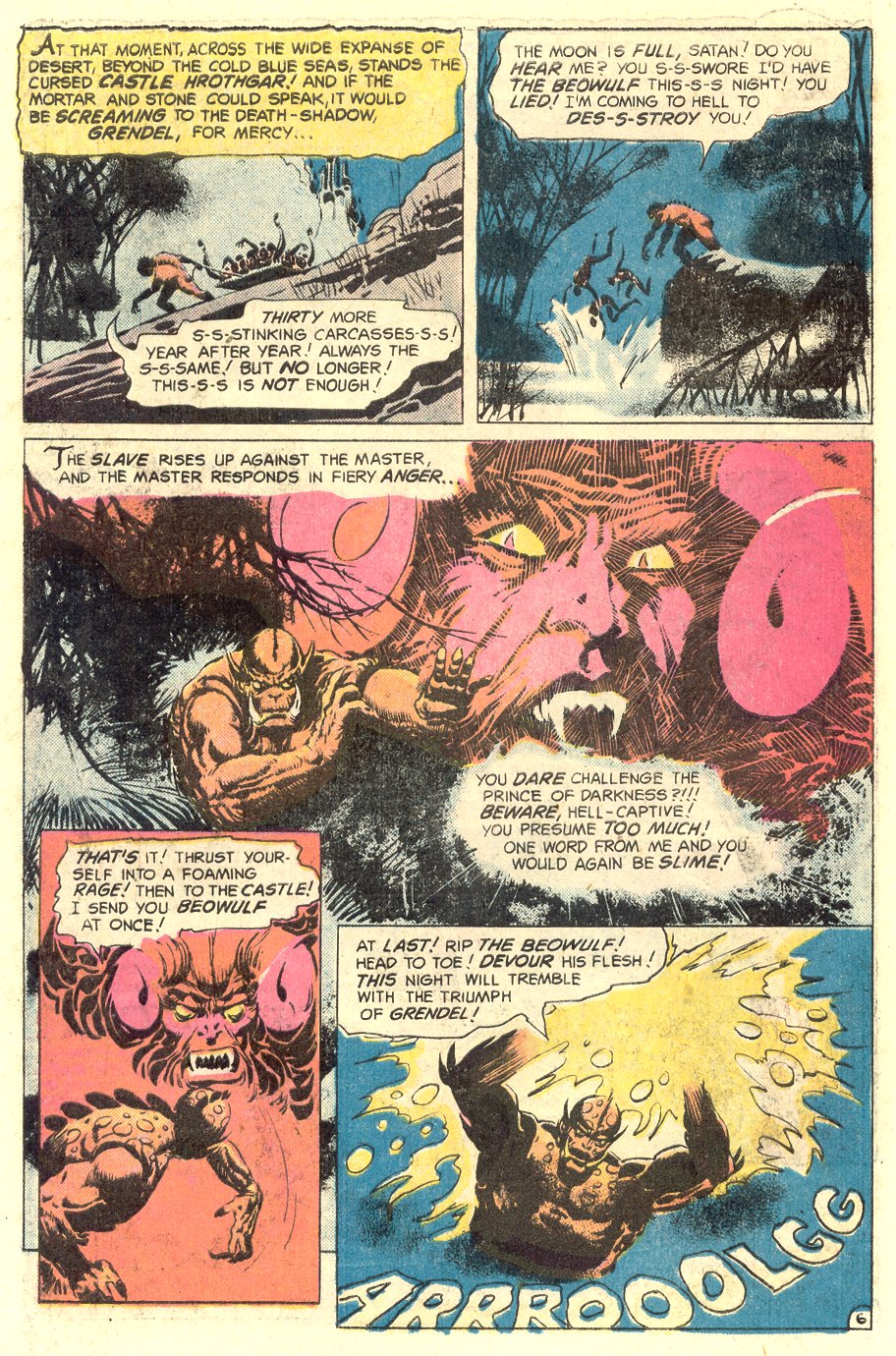 Read online Beowulf (1975) comic -  Issue #4 - 7