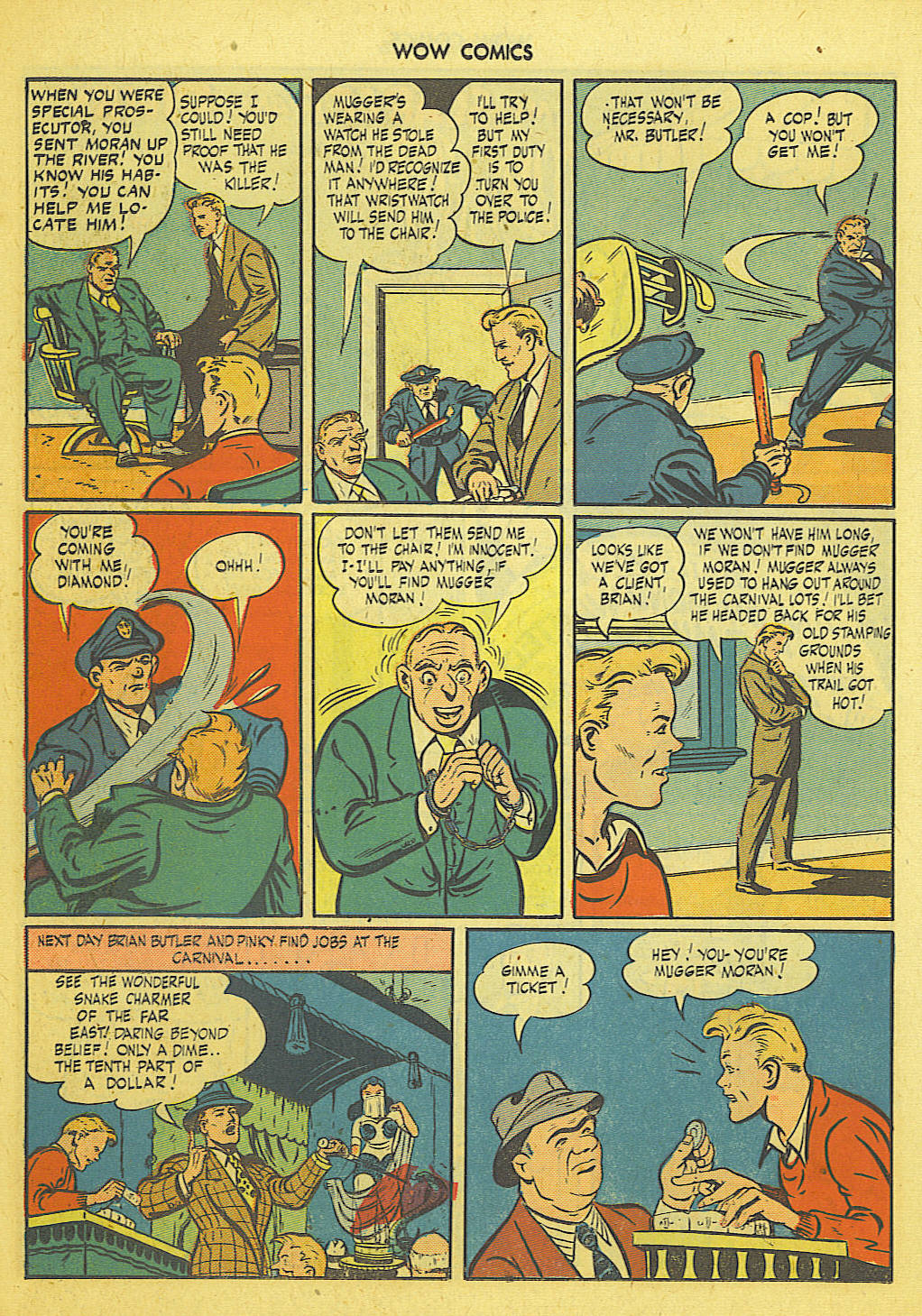 Read online Wow Comics comic -  Issue #38 - 22