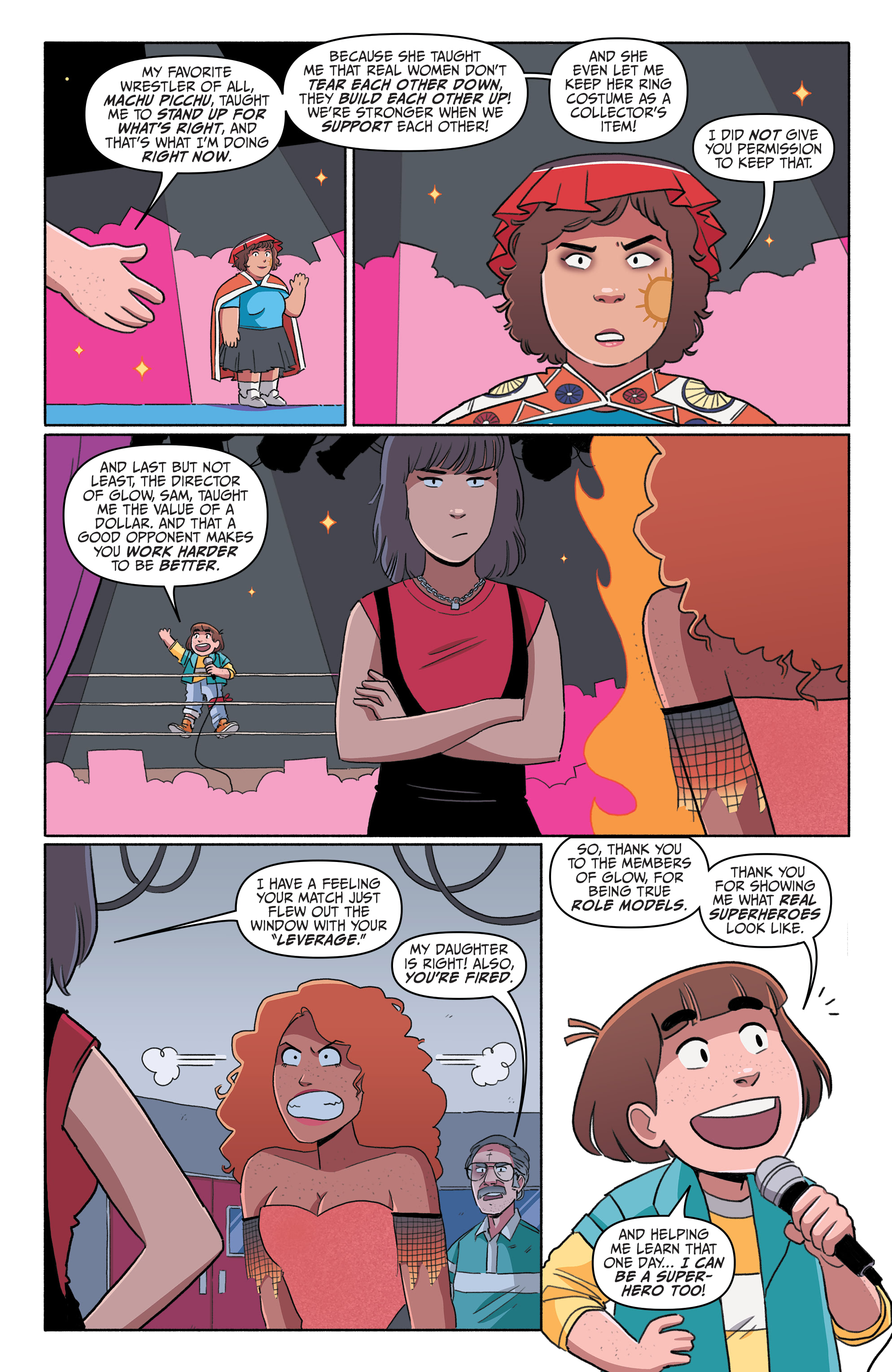 Read online GLOW vs the Babyface comic -  Issue #4 - 21