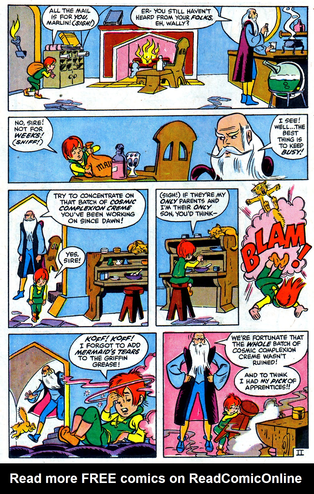 Read online Wally the Wizard comic -  Issue #3 - 3