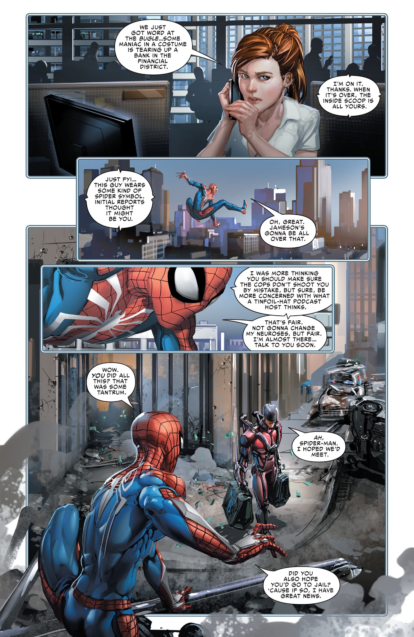 Read online Spider-Geddon comic -  Issue #0 - 4
