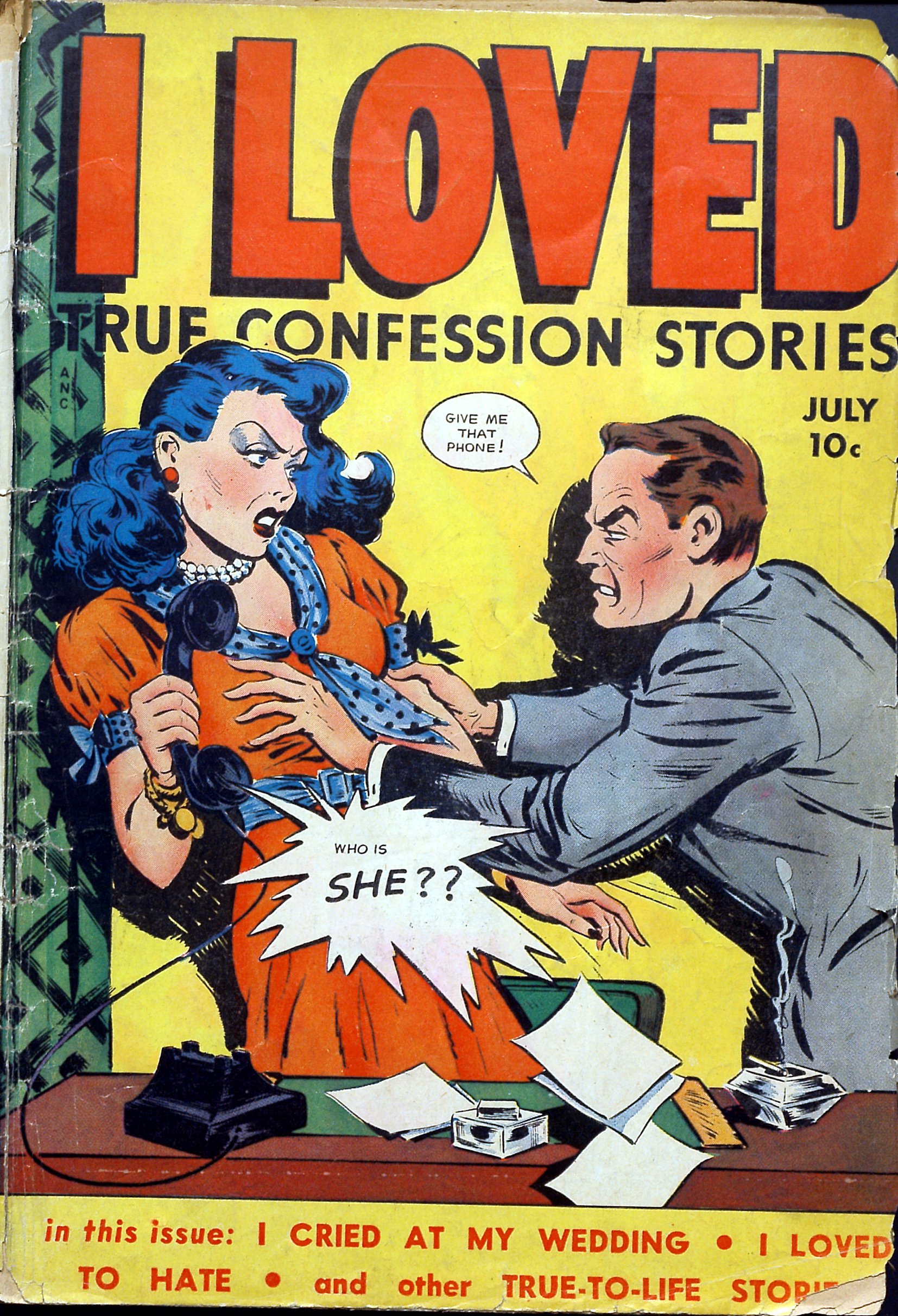 Read online I Loved Real Confession Stories comic -  Issue #28 - 1