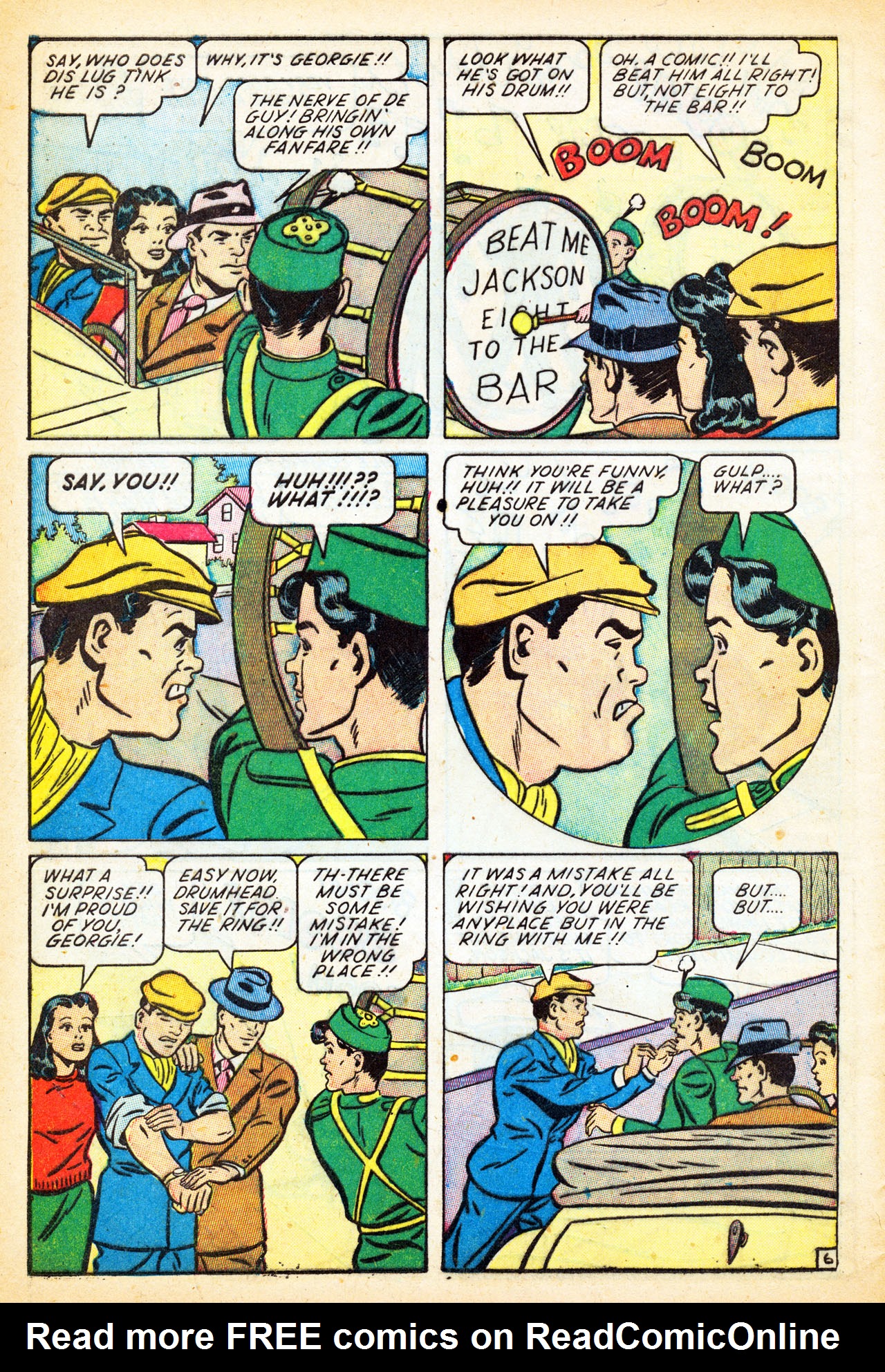 Read online Georgie Comics (1945) comic -  Issue #6 - 8