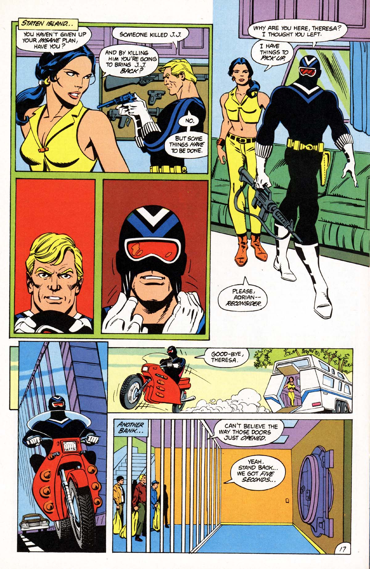 Read online Vigilante (1983) comic -  Issue #10 - 19