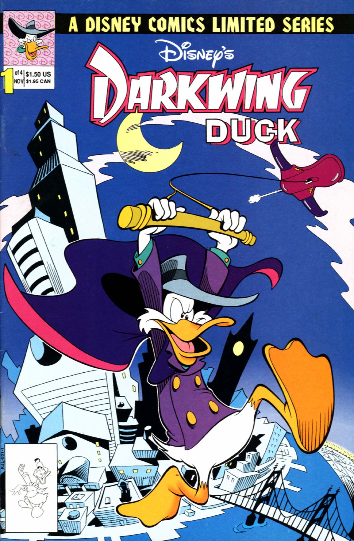 Read online Disney's Darkwing Duck Limited Series comic -  Issue #1 - 1