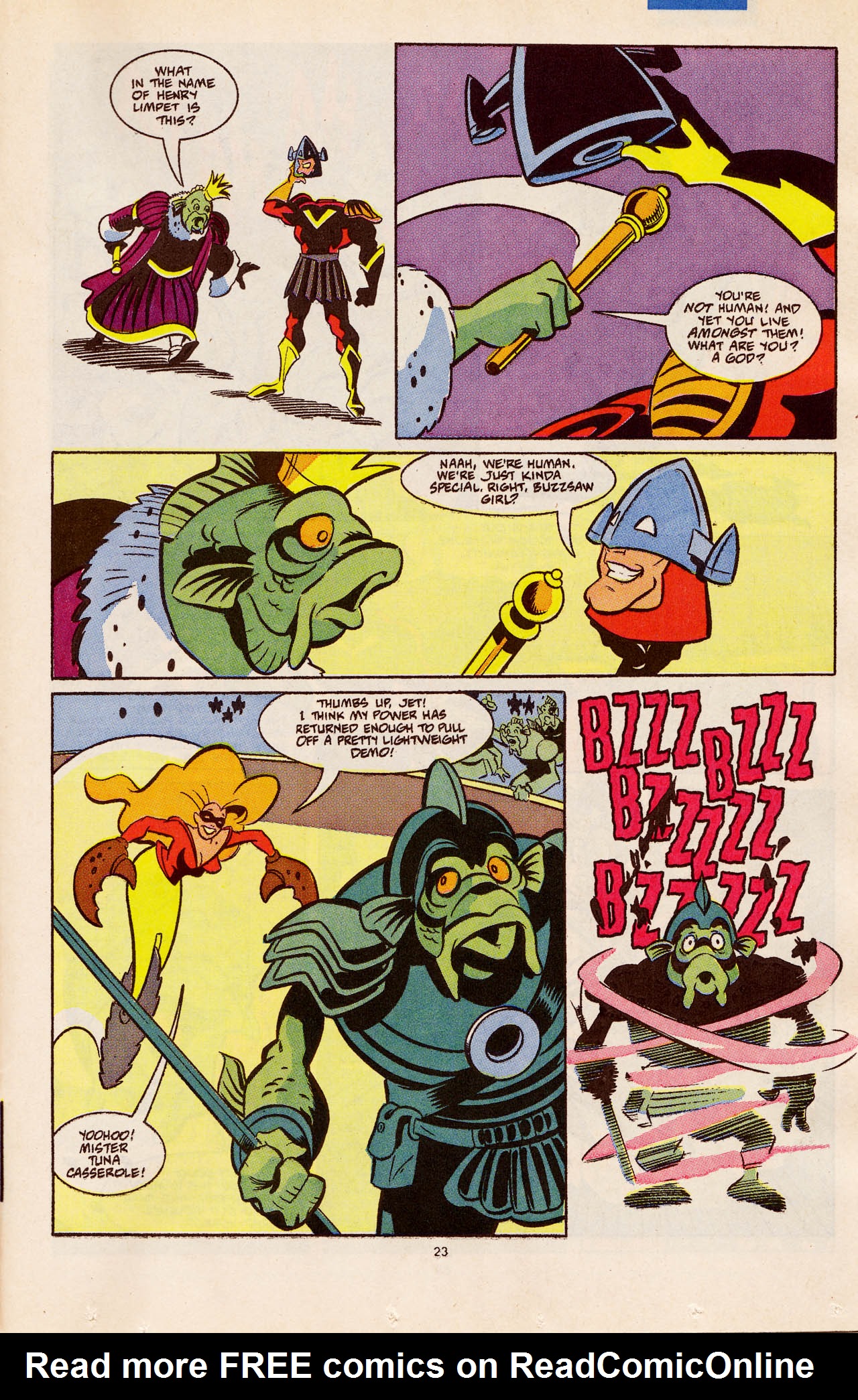 Read online Defenders of Dynatron City comic -  Issue #4 - 24