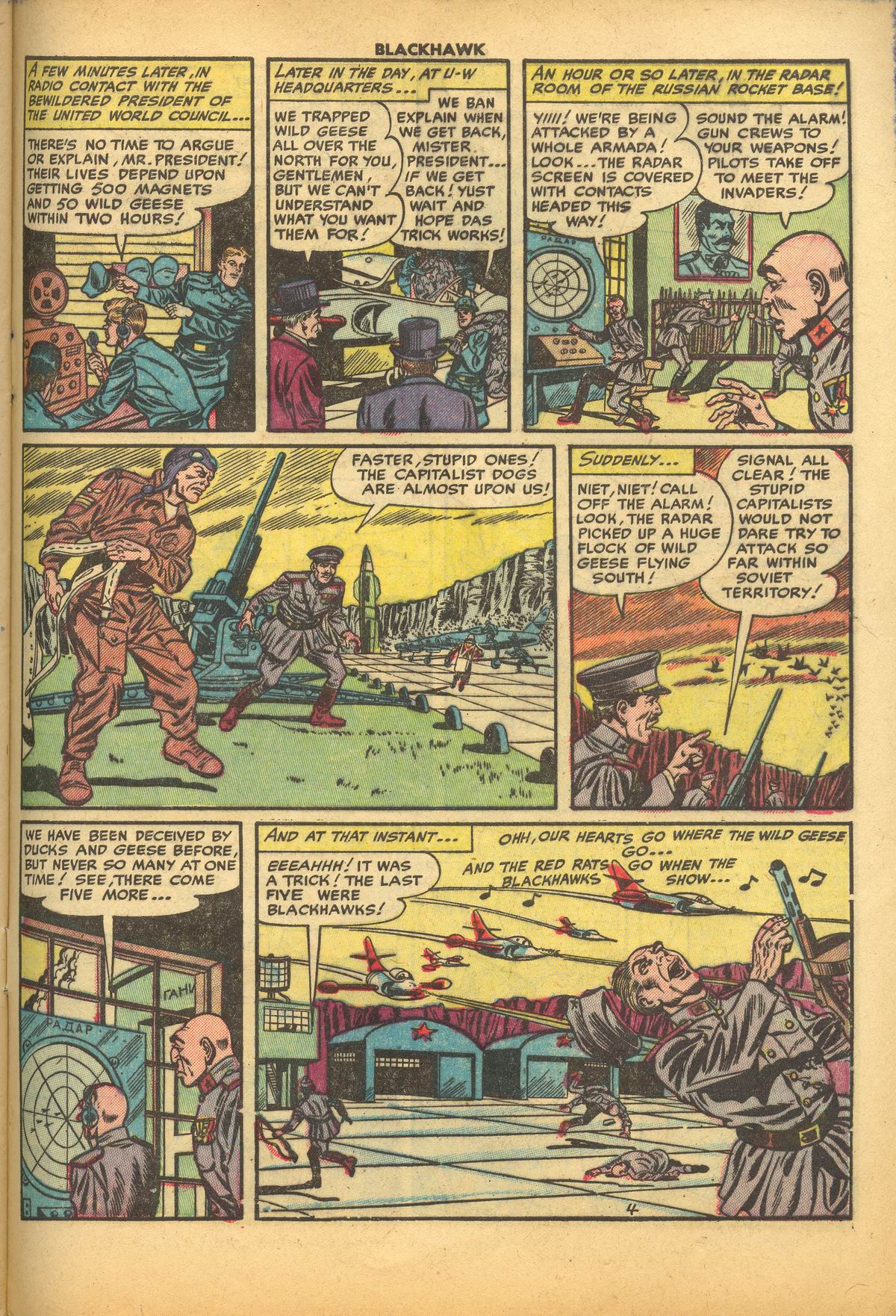 Read online Blackhawk (1957) comic -  Issue #66 - 30