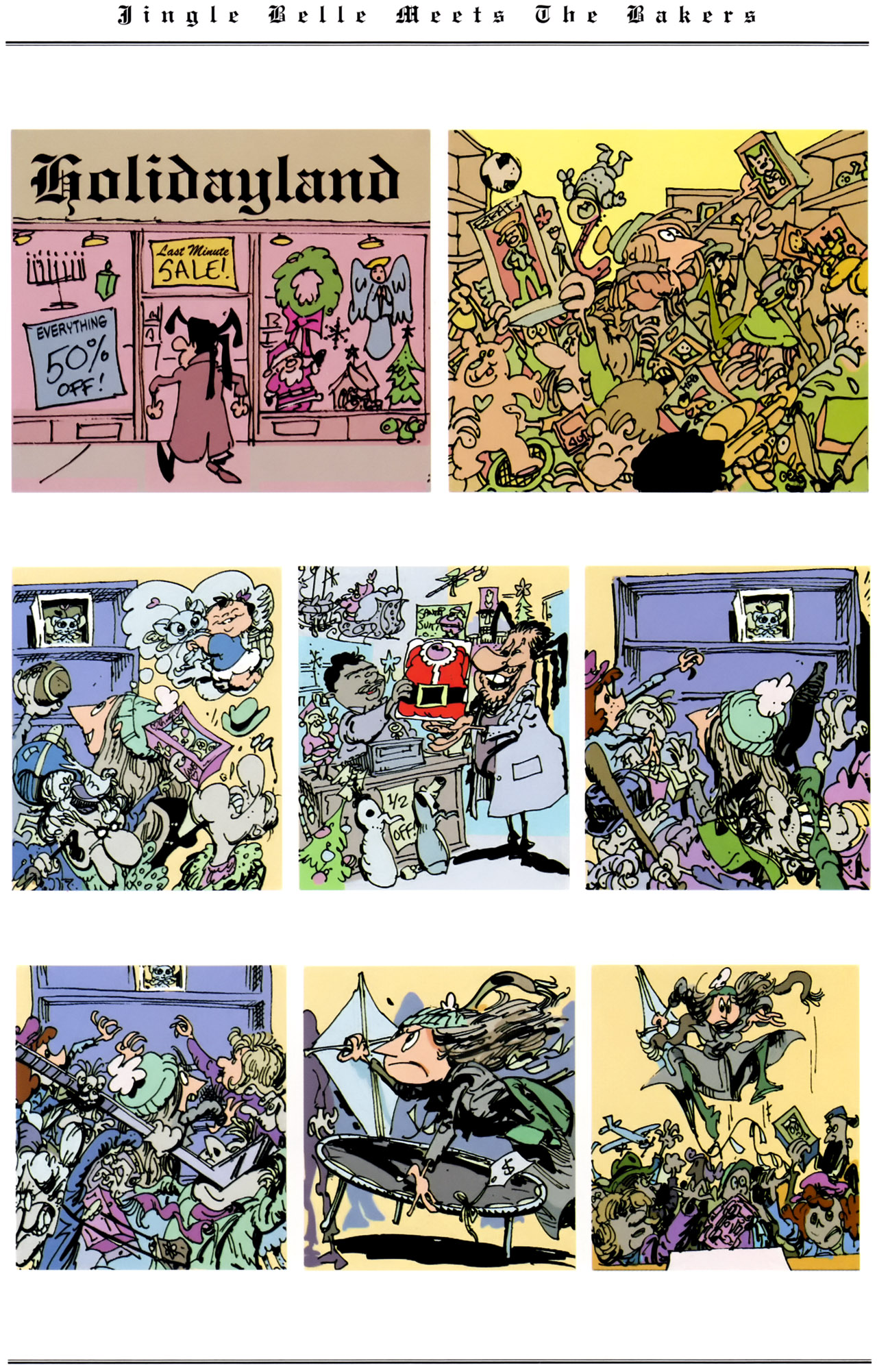 Read online The Bakers Meet Jingle Belle comic -  Issue # Full - 15