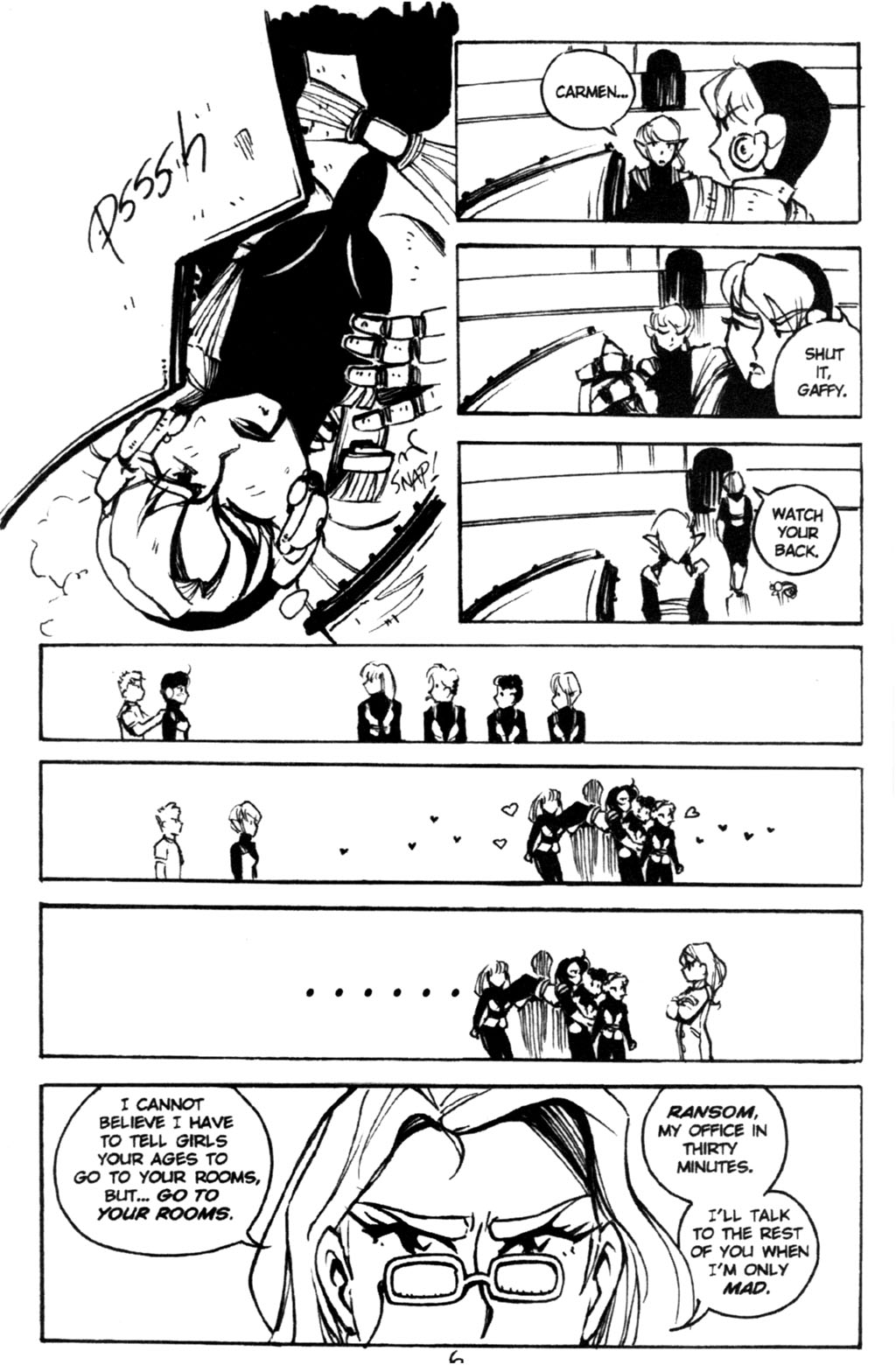 Read online Rumble Girls: Silky Warrior Tansie comic -  Issue #2 - 7