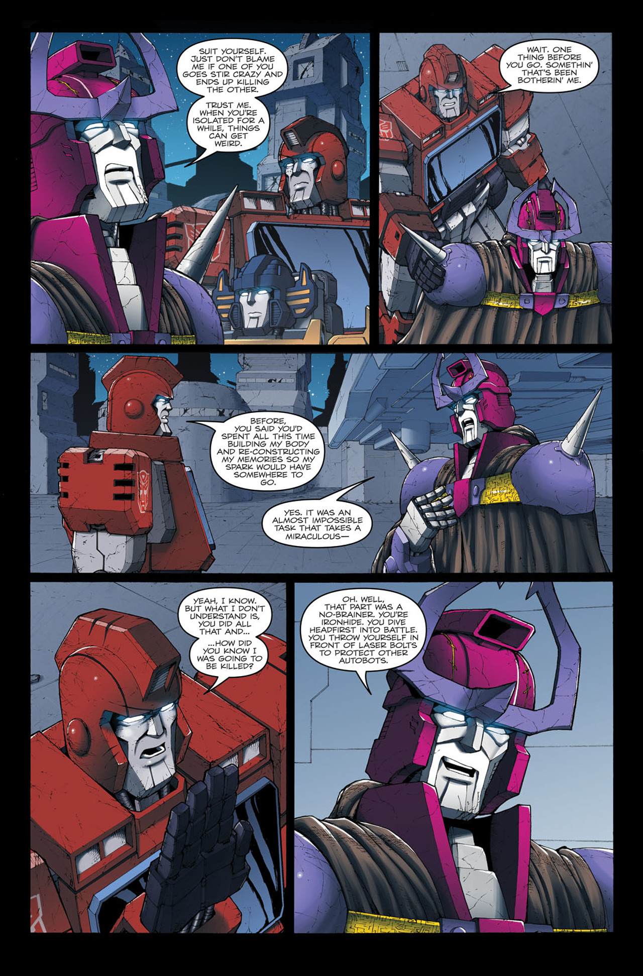 Read online The Transformers: Ironhide comic -  Issue #4 - 22
