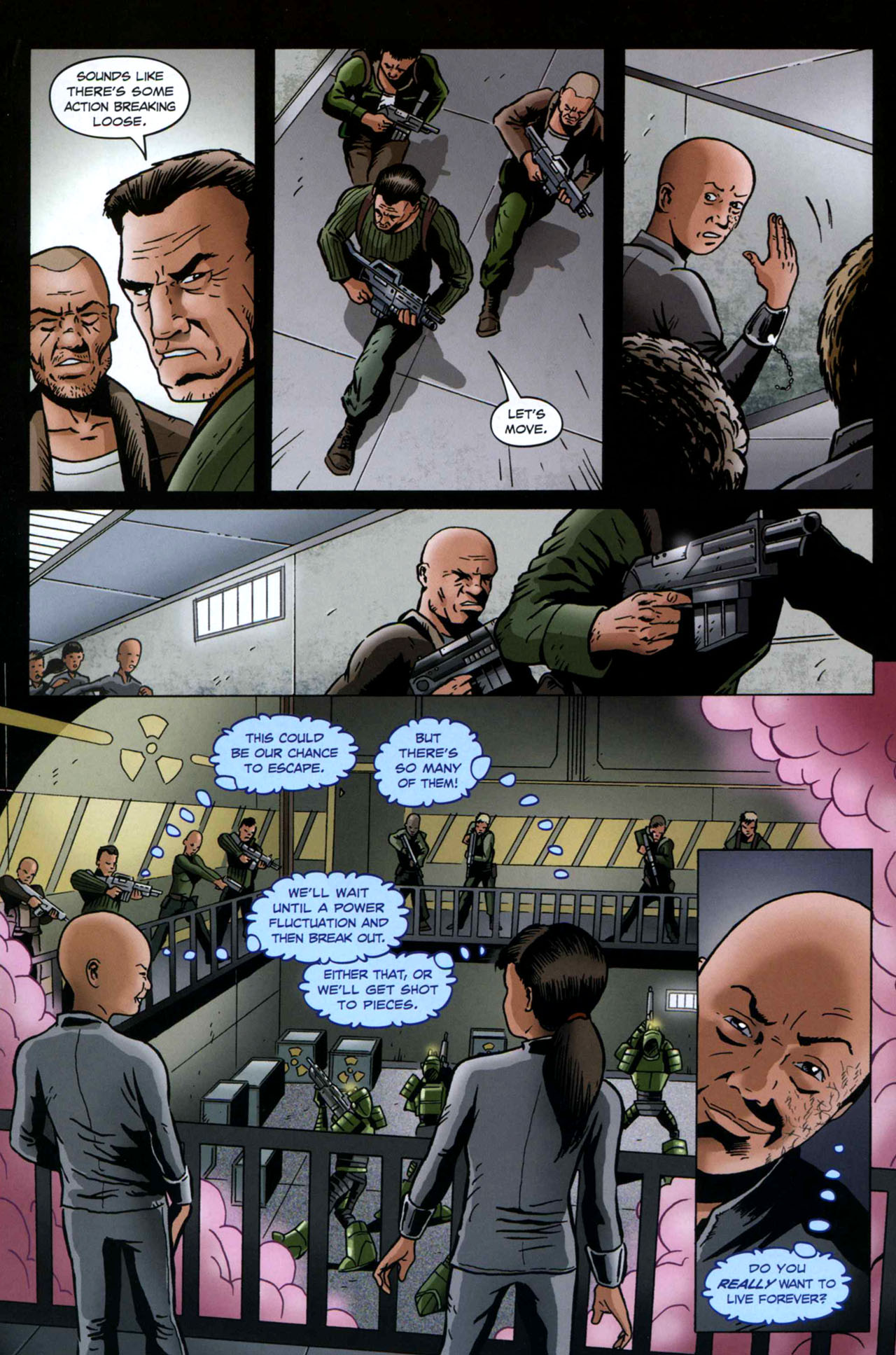 Read online Starship Troopers (2007) comic -  Issue #9 - 16