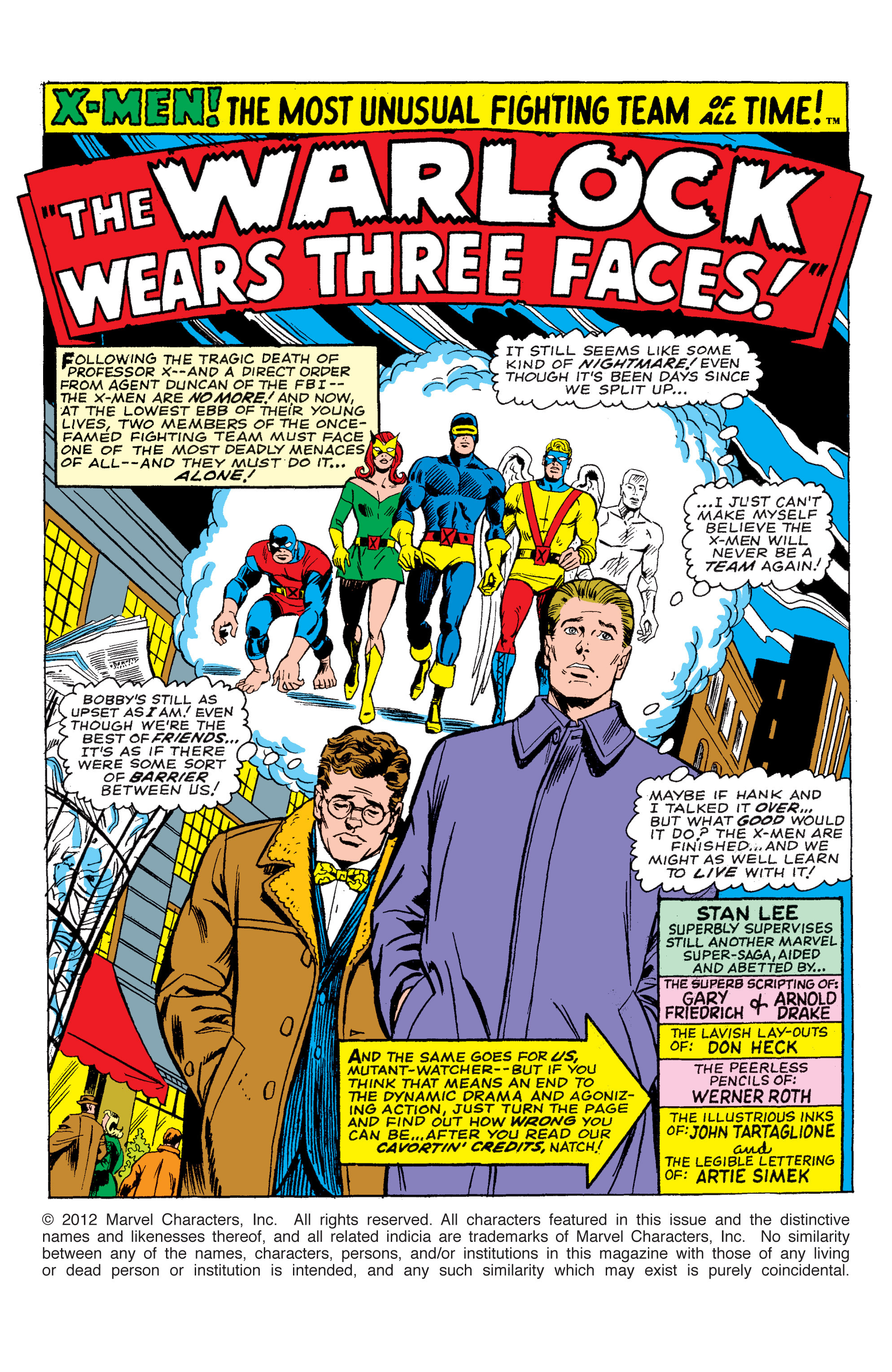 Uncanny X-Men (1963) 47 Page 1