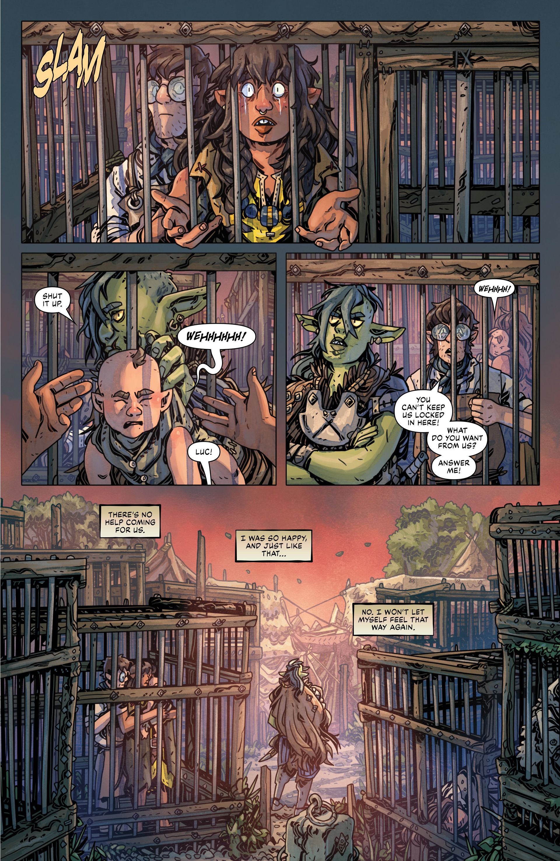 Read online Critical Role: The Mighty Nein Origins - Nott the Brave comic -  Issue # Full - 22