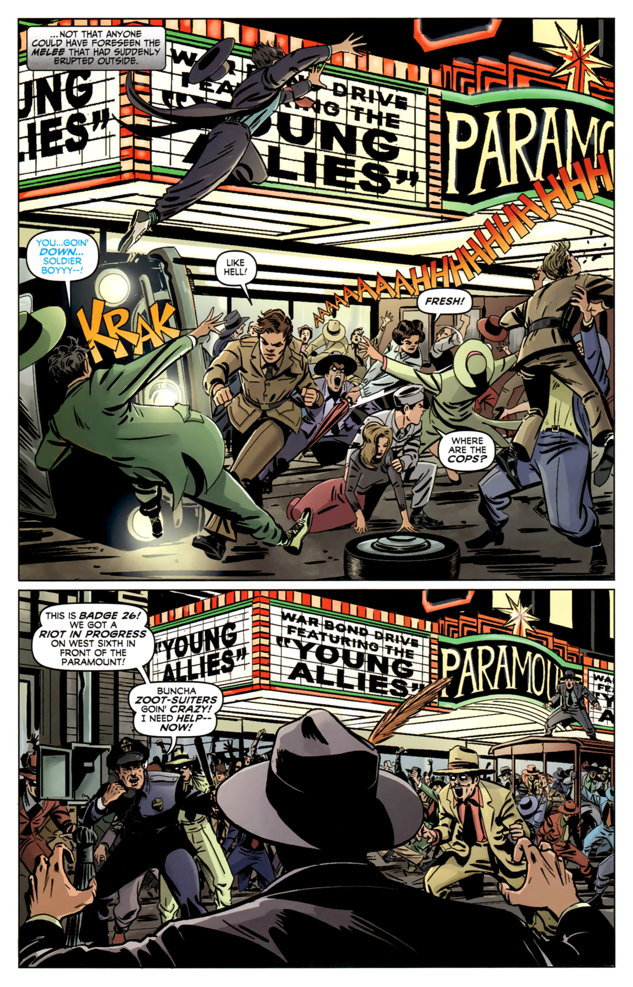 Read online Captain America: Forever Allies comic -  Issue #1 - 14