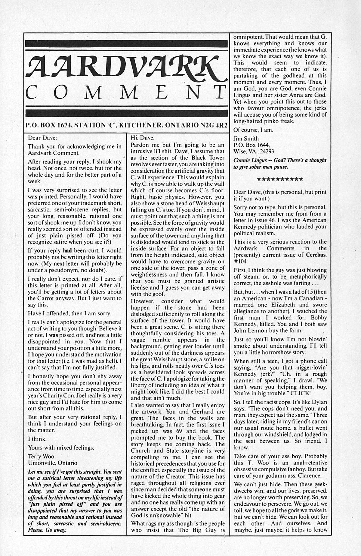Cerebus Issue #106 #106 - English 23