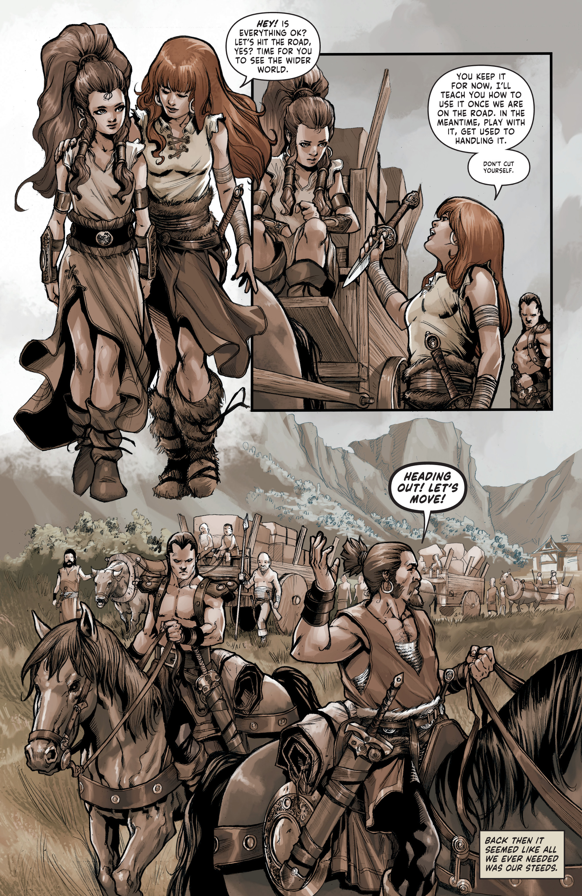 Read online Red Sonja: Birth of the She-Devil comic -  Issue #2 - 6