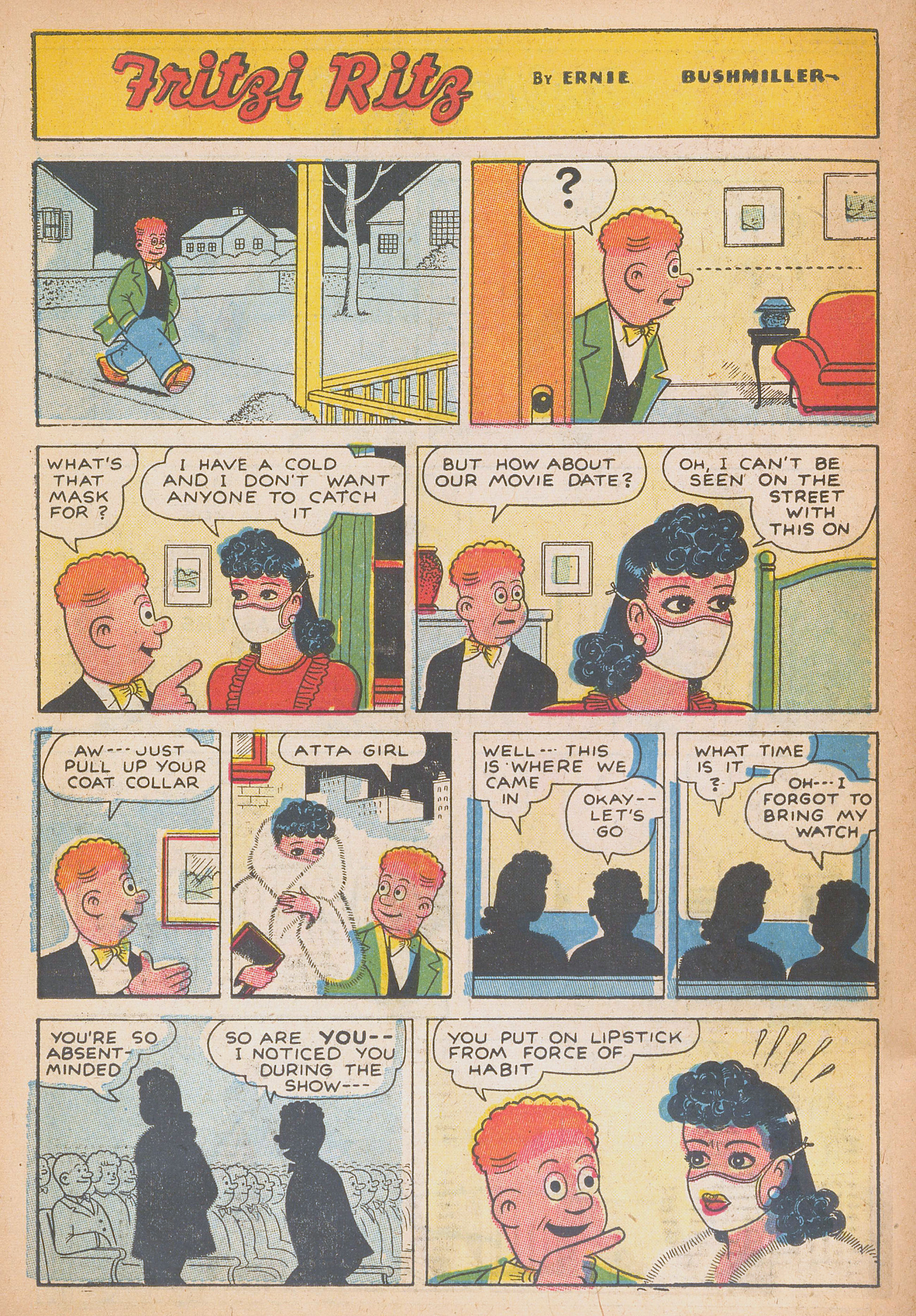 Read online Fritzi Ritz (1953) comic -  Issue #38 - 14