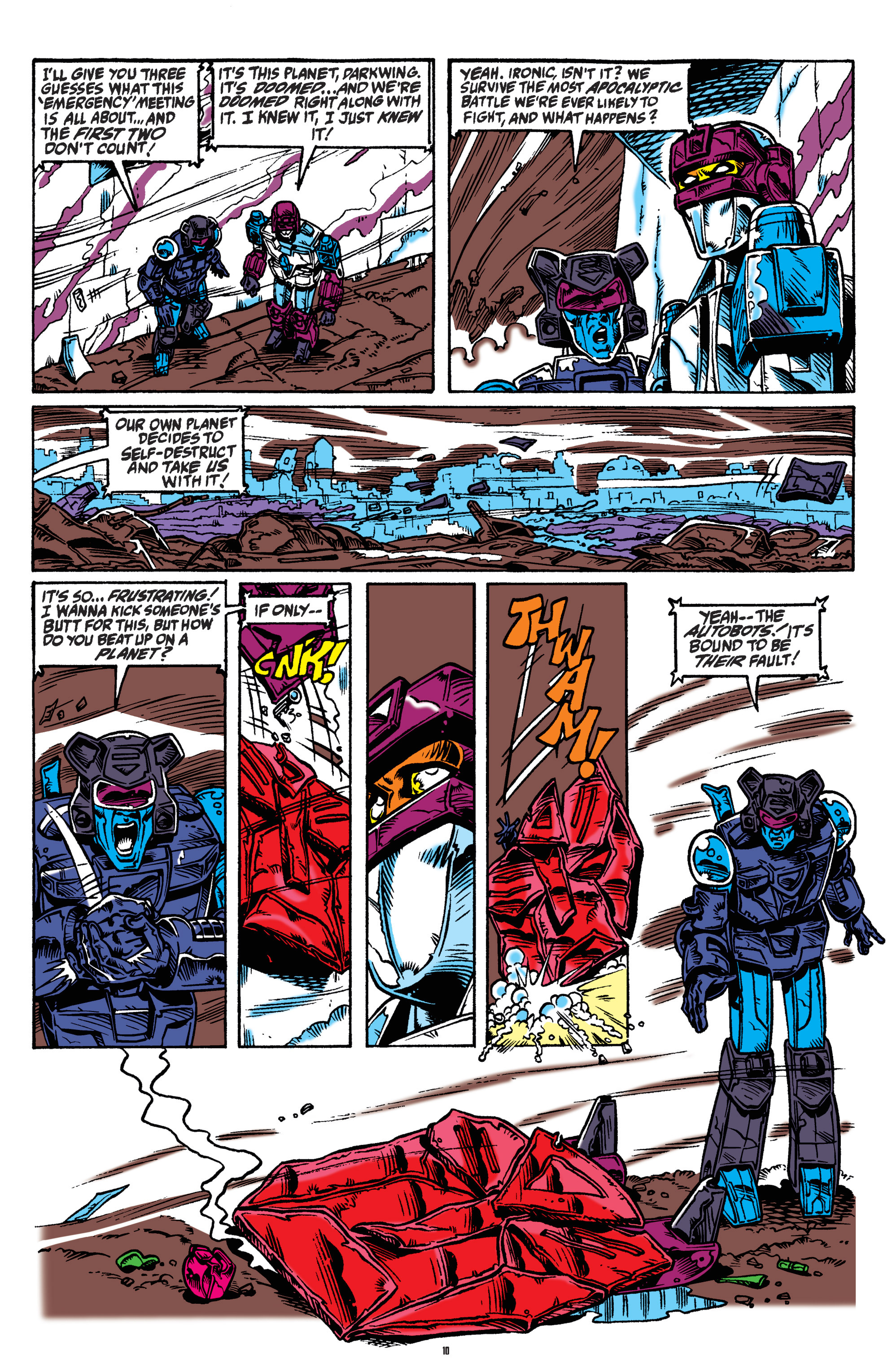 Read online The Transformers Classics comic -  Issue # TPB 7 - 11