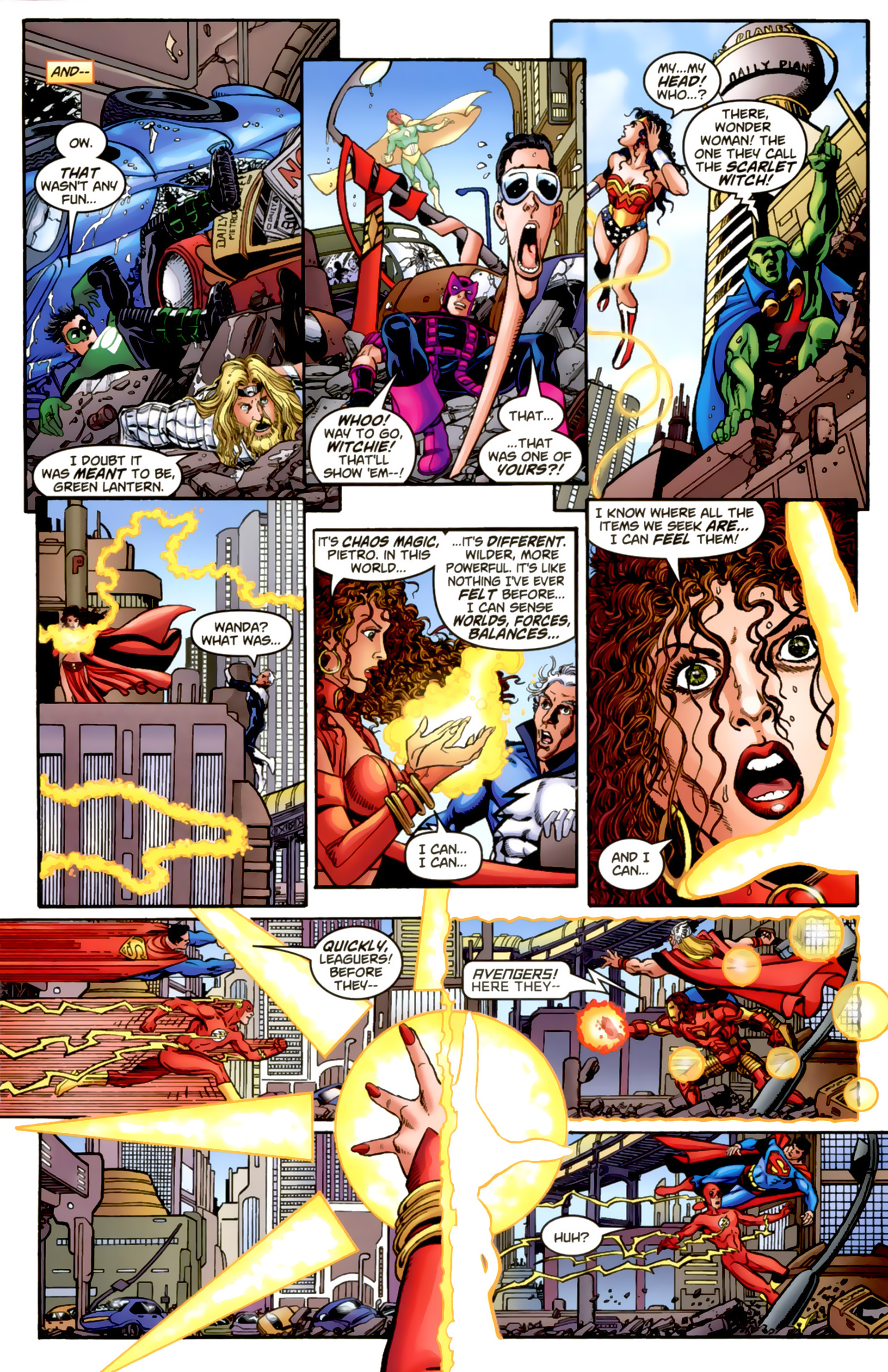 Read online JLA/Avengers comic -  Issue #2 - 10