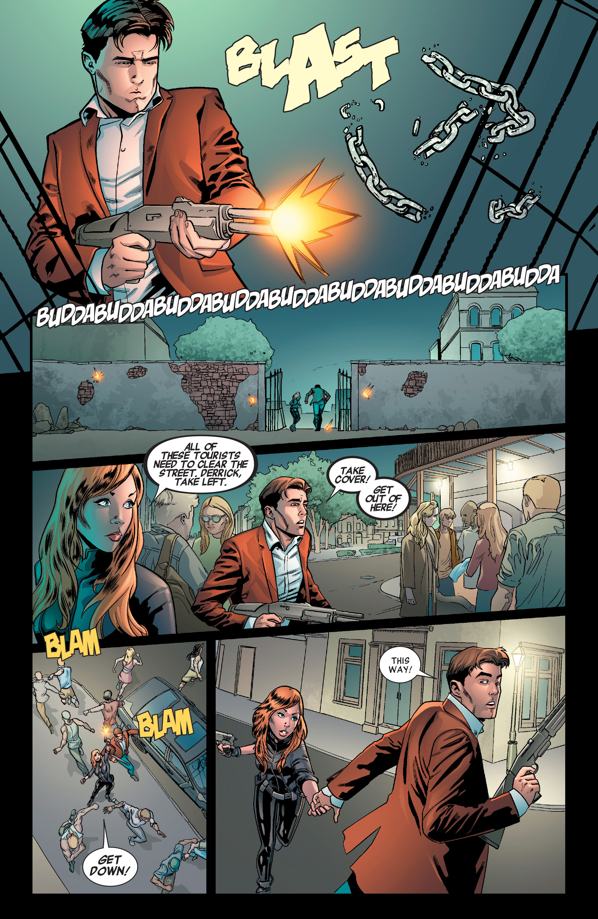 Read online Castle: Unholy Storm comic -  Issue # TPB - 47
