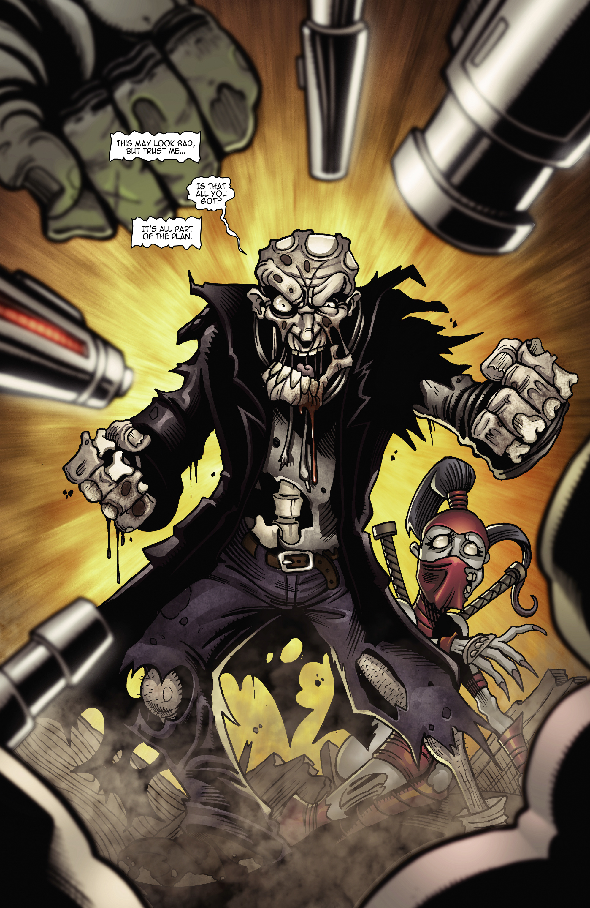 Read online The Living Corpse: Exhumed comic -  Issue #4 - 3