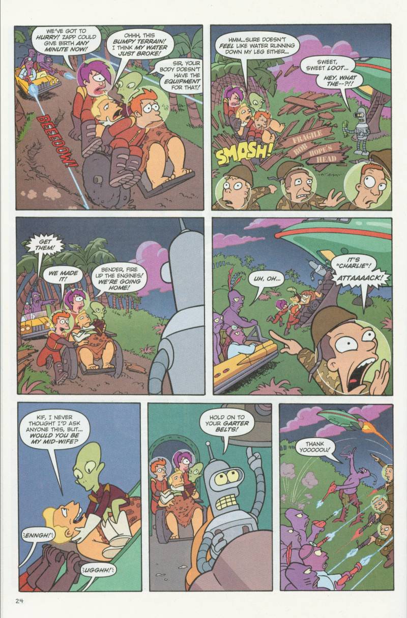 Read online Futurama Comics comic -  Issue #4 - 25