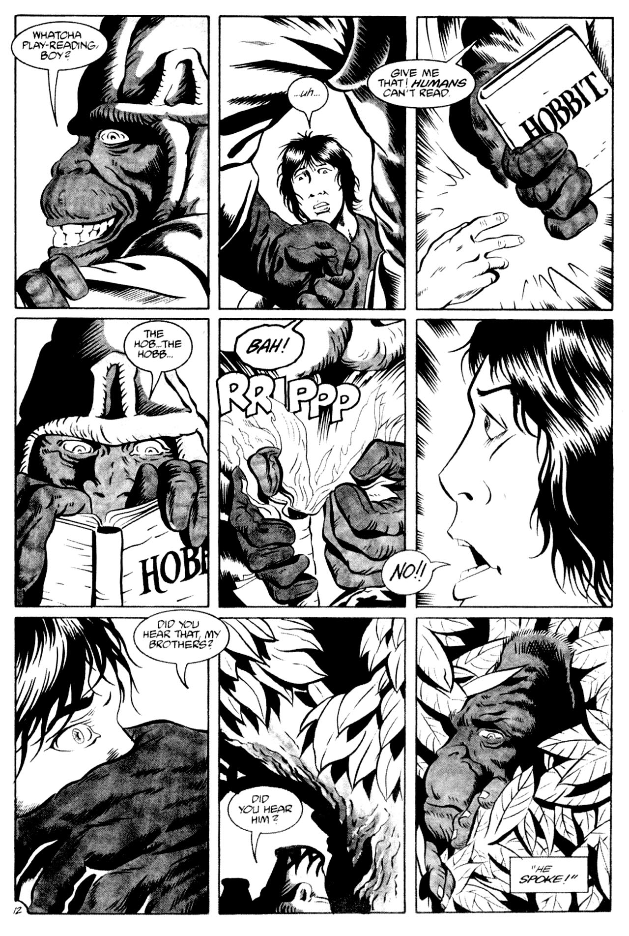 Read online Planet of the Apes (1990) comic -  Issue #2 - 14