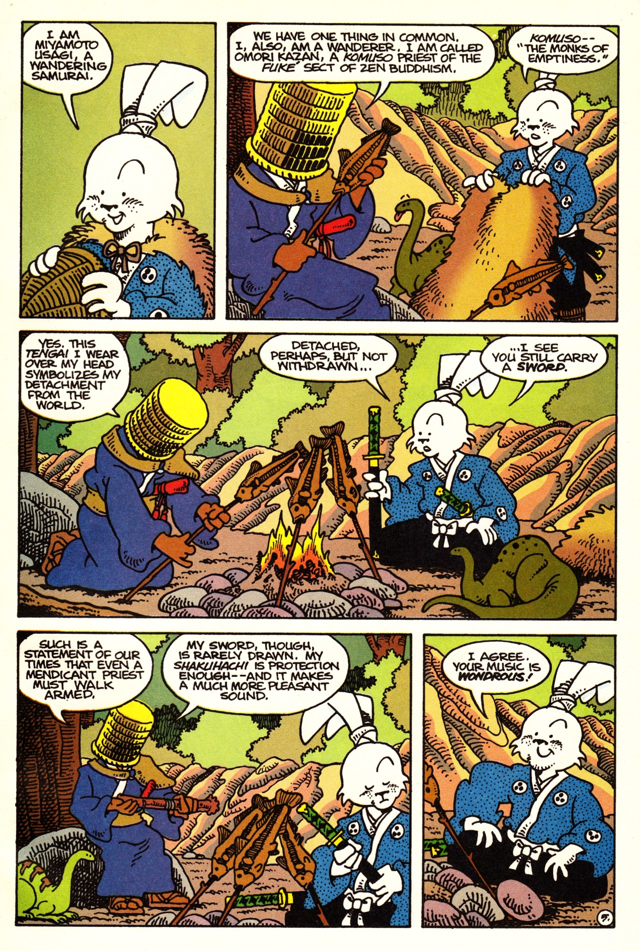 Read online Usagi Yojimbo (1993) comic -  Issue #7 - 7