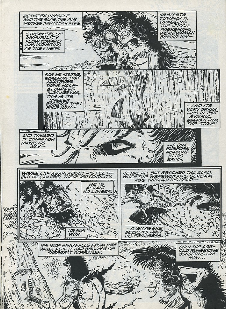 Read online The Savage Sword Of Conan comic -  Issue #221 - 30