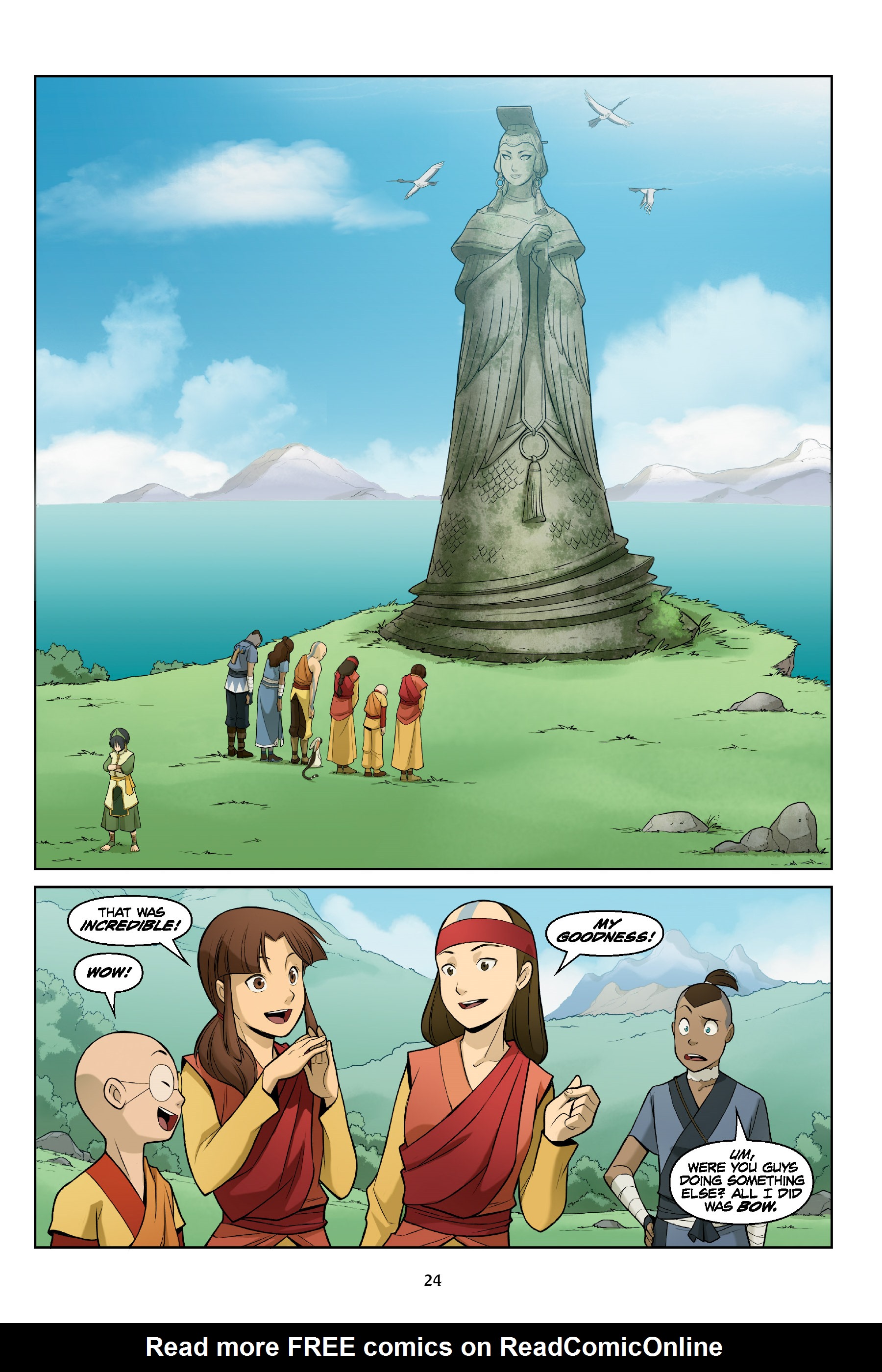 Read online Nickelodeon Avatar: The Last Airbender - The Rift comic -  Issue # _Omnibus (Part 1) - 25