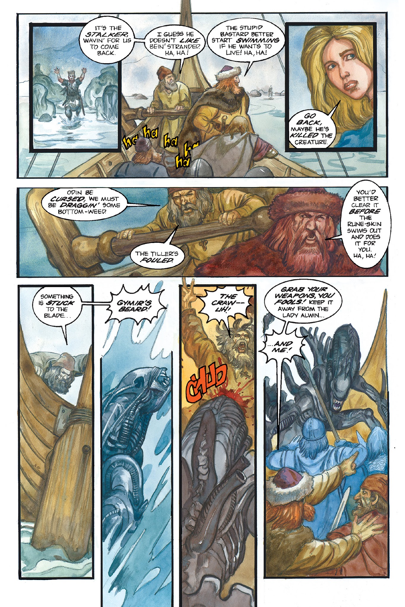 Read online Aliens: Stalker comic -  Issue # Full - 17