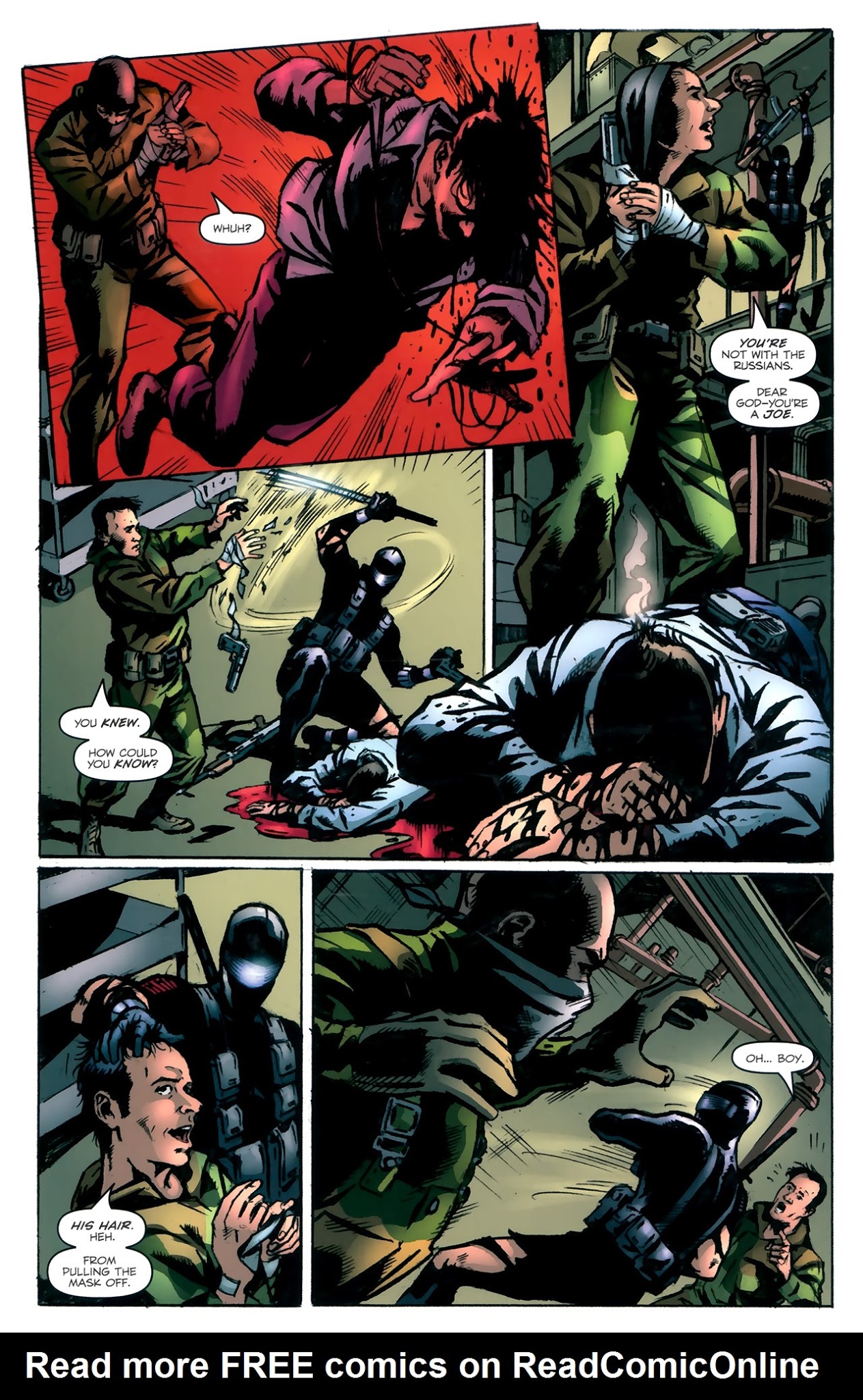 Read online G.I. Joe Movie Prequel comic -  Issue #4 - 18