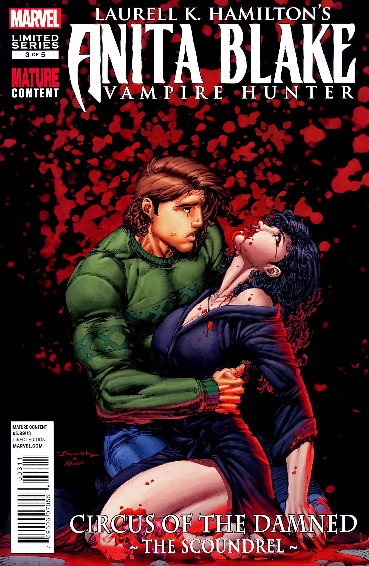Read online Anita Blake, Vampire Hunter: Circus of the Damned - The Scoundrel comic -  Issue #3 - 1
