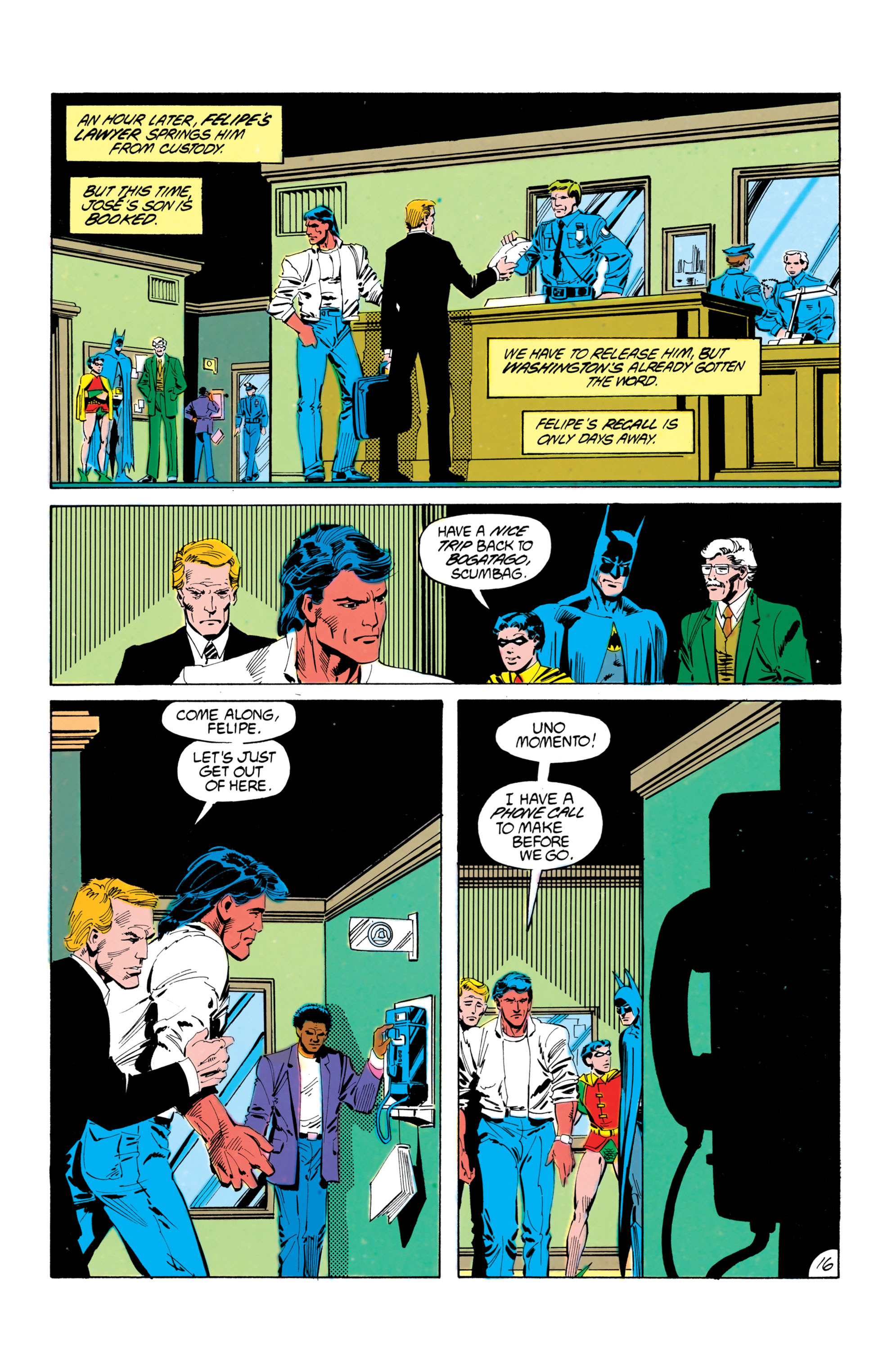 Read online Batman (1940) comic -  Issue #424 - 17