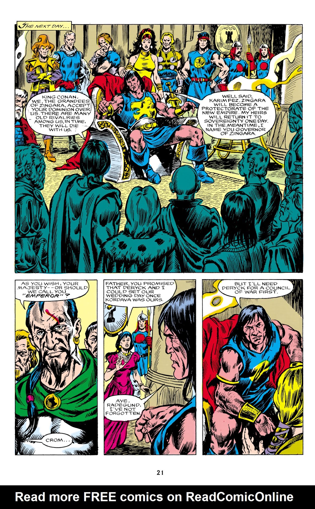 Read online The Chronicles of King Conan comic -  Issue # TPB 9 (Part 1) - 22
