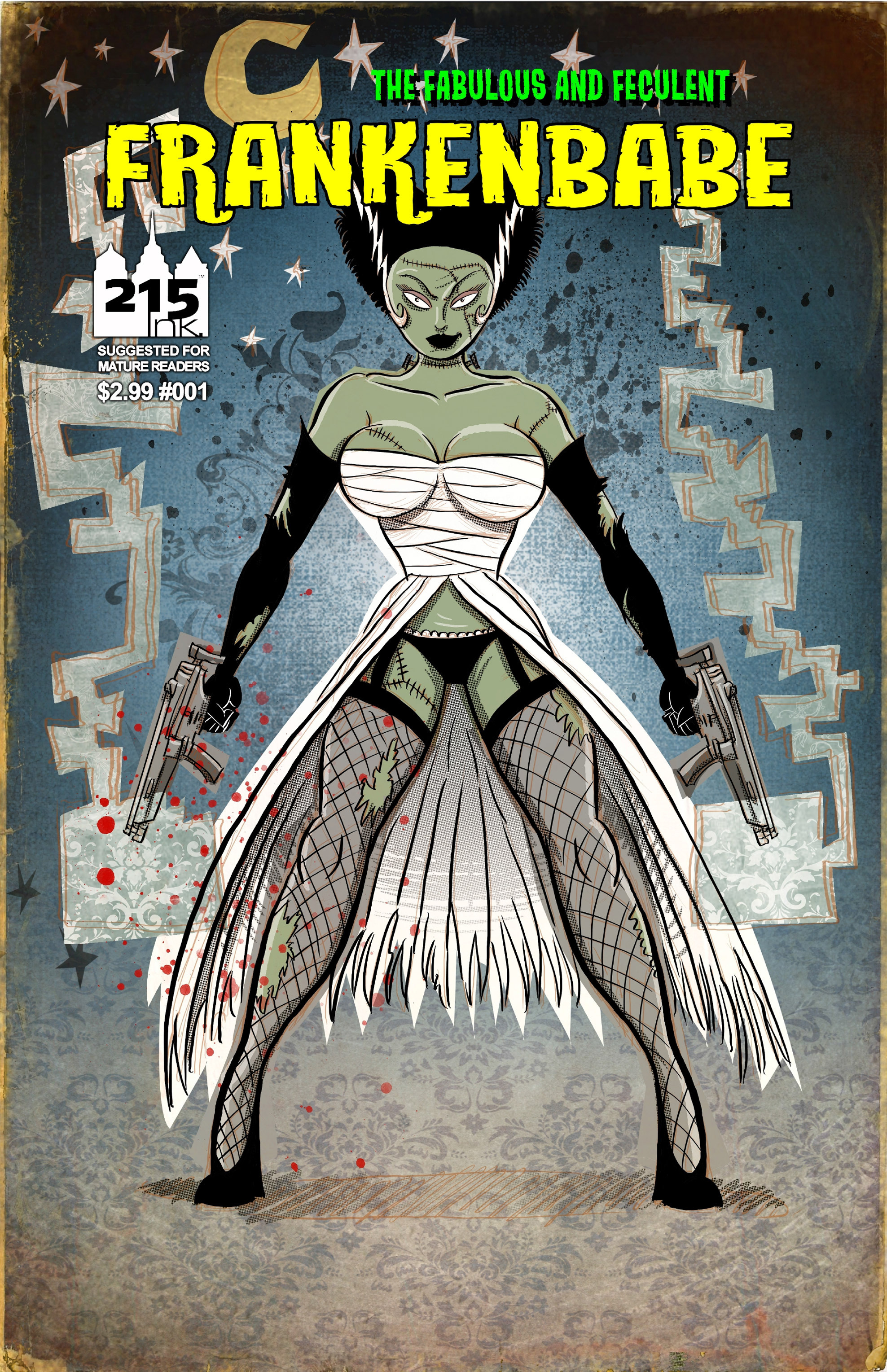 Read online Frankenbabe comic -  Issue #1 - 1