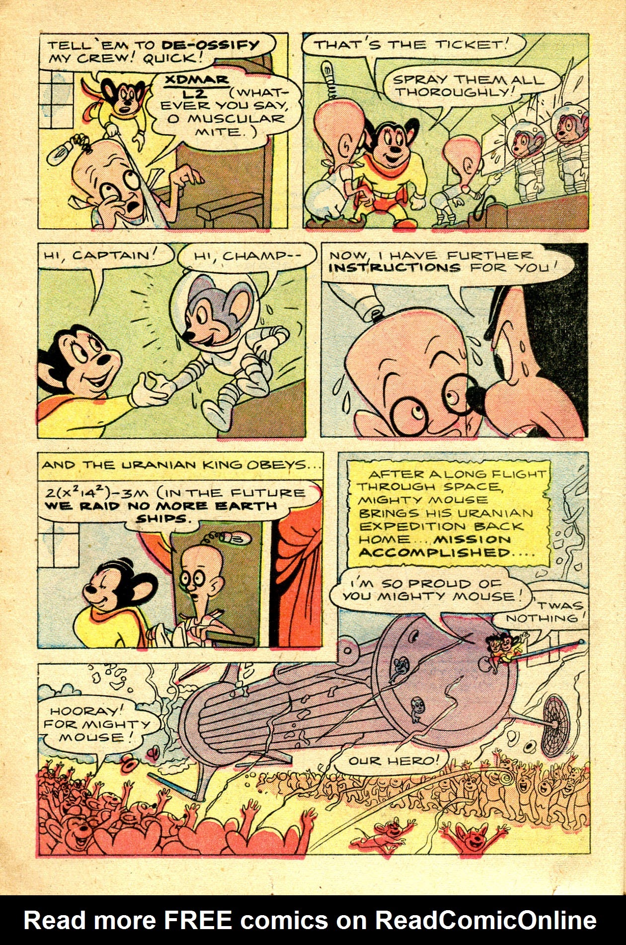 Read online Paul Terry's Mighty Mouse Comics comic -  Issue #44 - 18