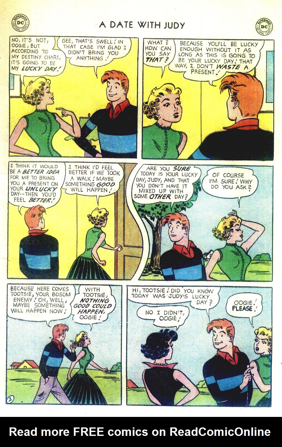 Read online A Date with Judy comic -  Issue #54 - 29