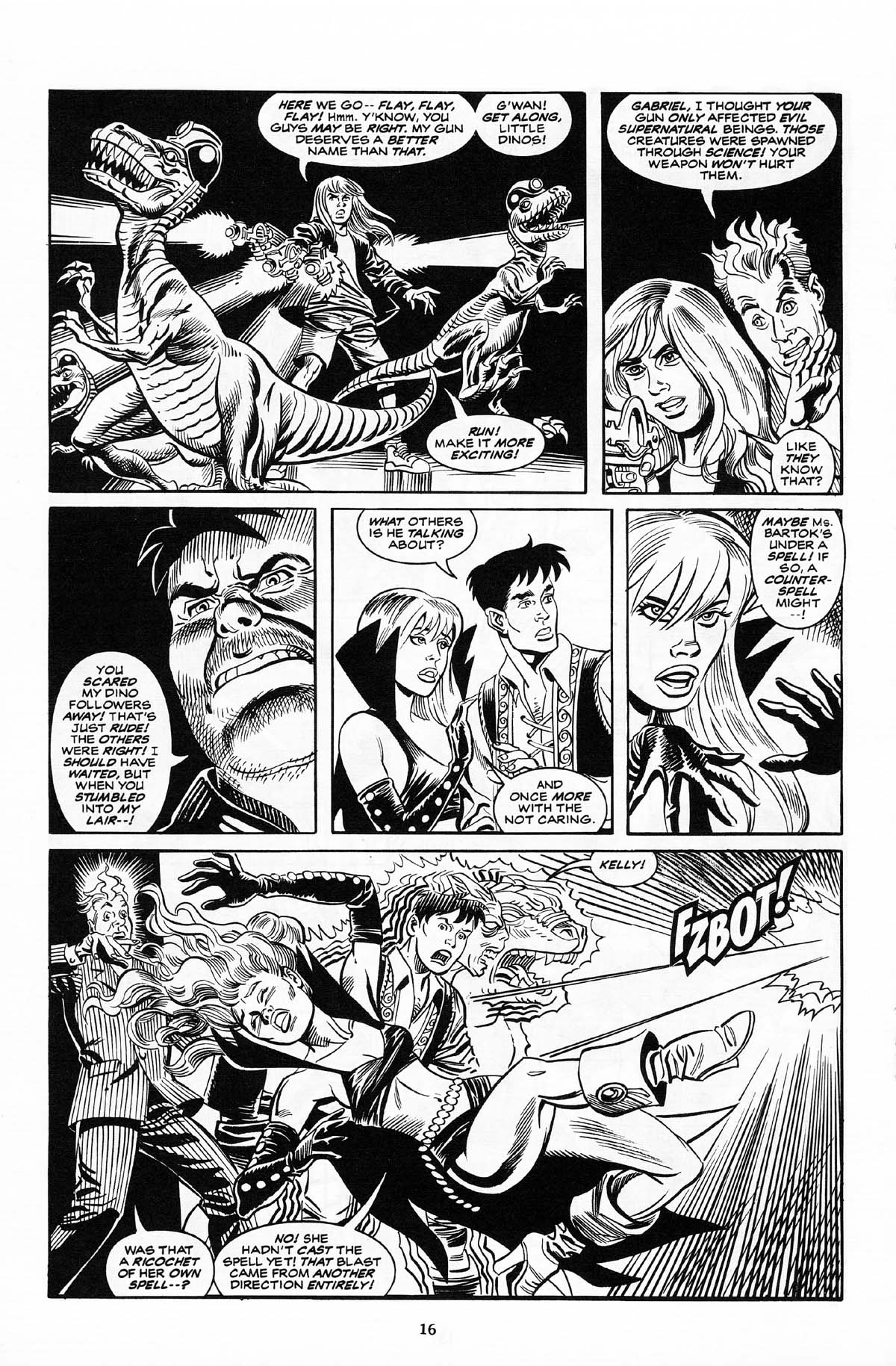 Read online Soulsearchers and Company comic -  Issue #66 - 18