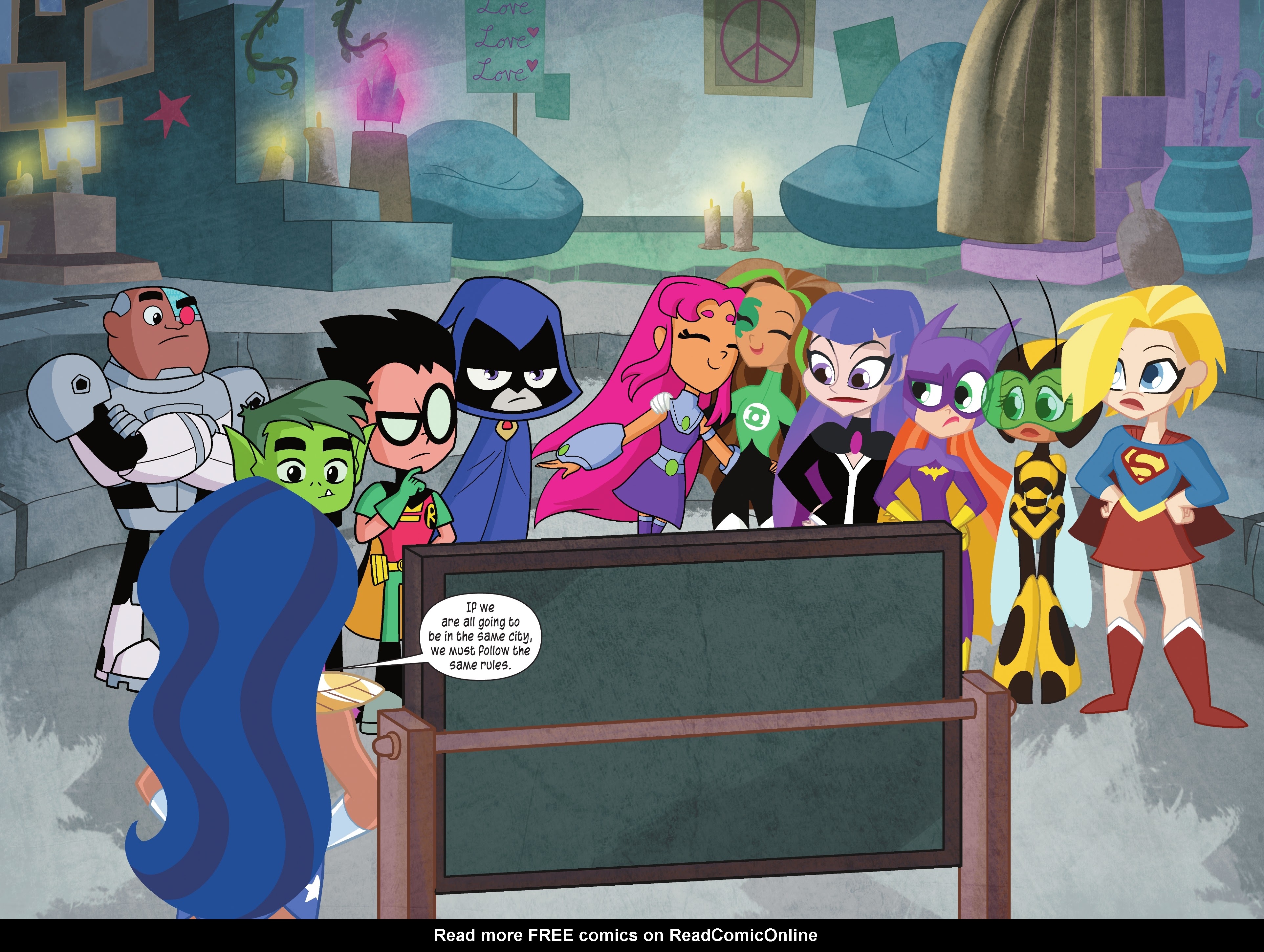 Read online Teen Titans Go!/DC Super Hero Girls: Exchange Students comic -  Issue # TPB (Part 1) - 95
