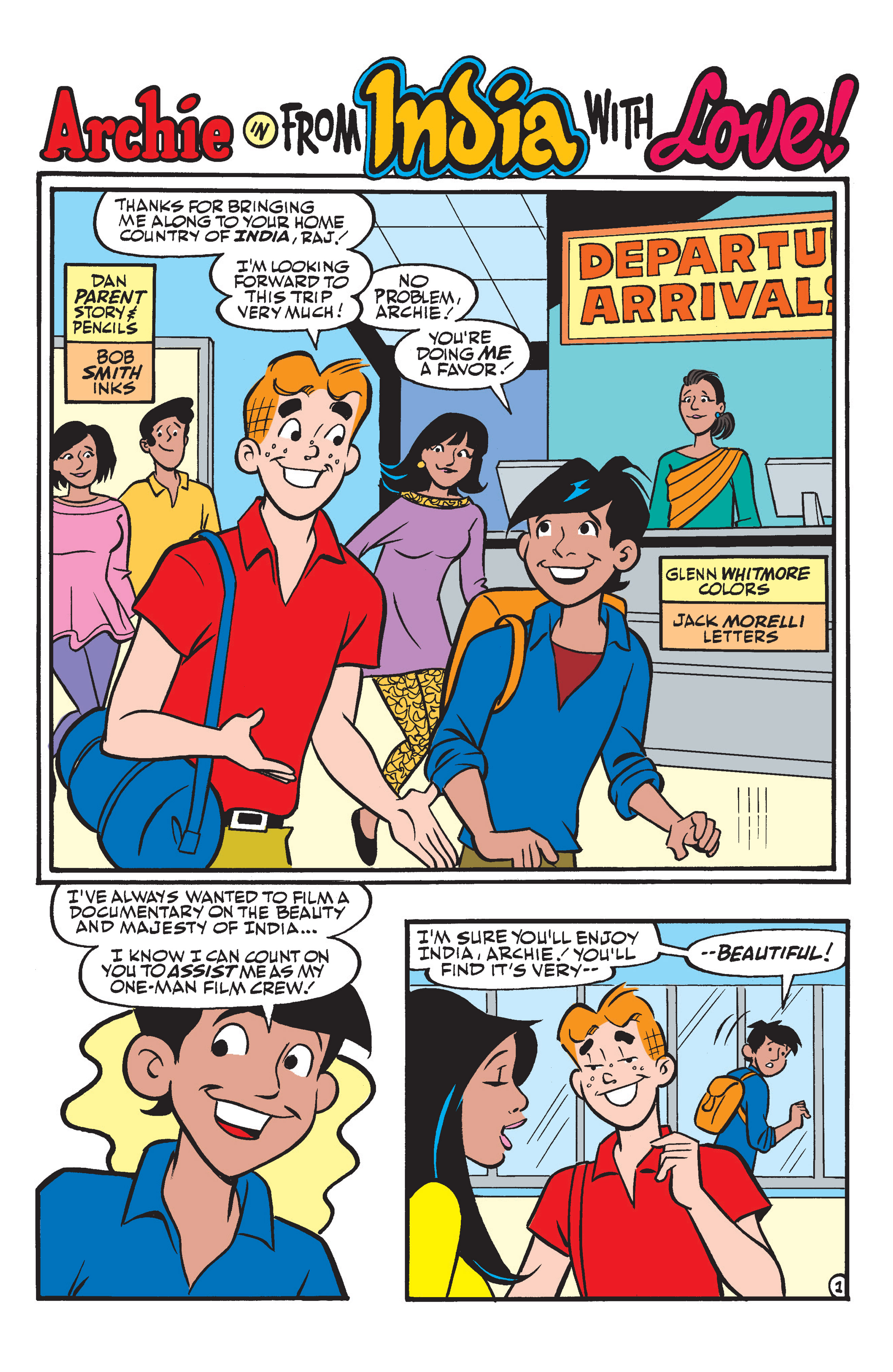 Read online Archie & Friends (2019) comic -  Issue # Travel - 8