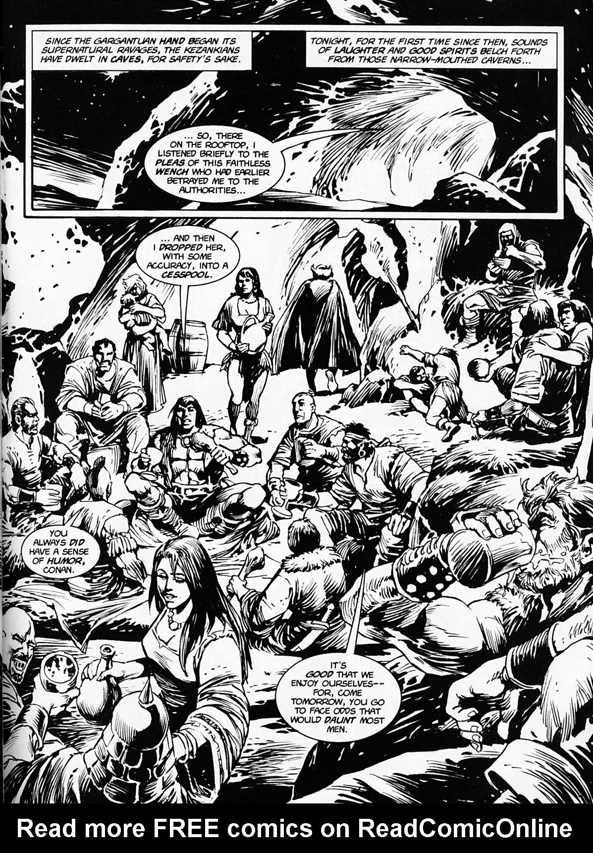 Read online The Savage Sword Of Conan comic -  Issue #220 - 48