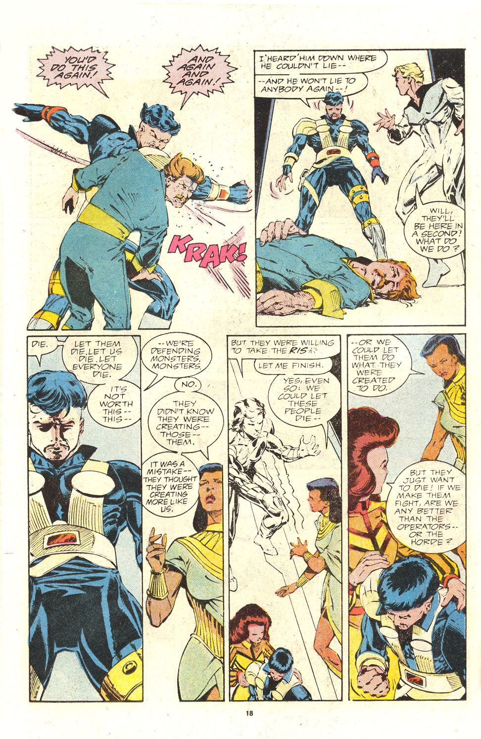 Read online Strikeforce: Morituri comic -  Issue #17 - 19