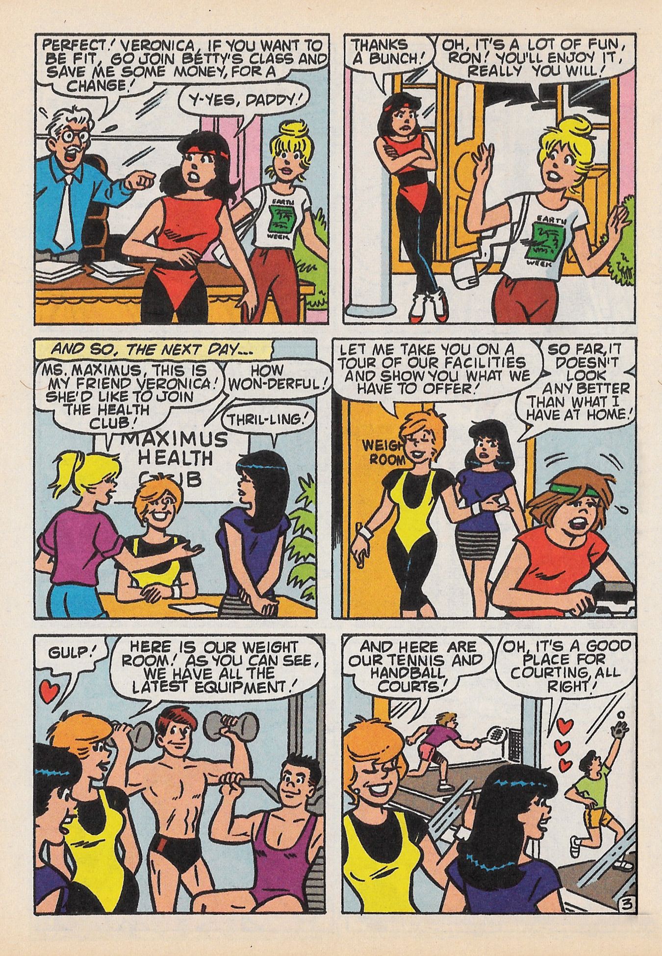 Read online Betty and Veronica Digest Magazine comic -  Issue #77 - 64