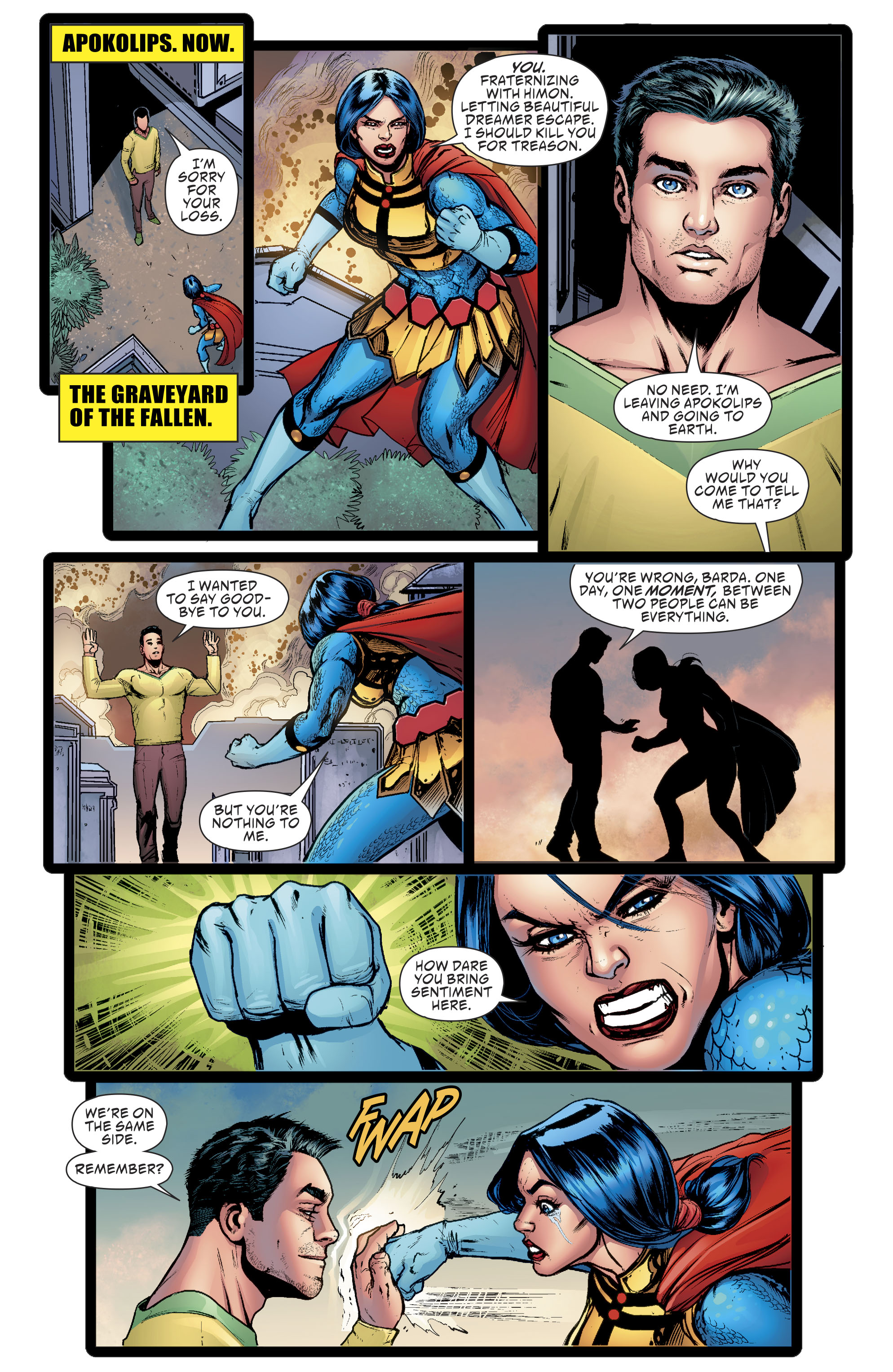 Read online Female Furies comic -  Issue #4 - 8