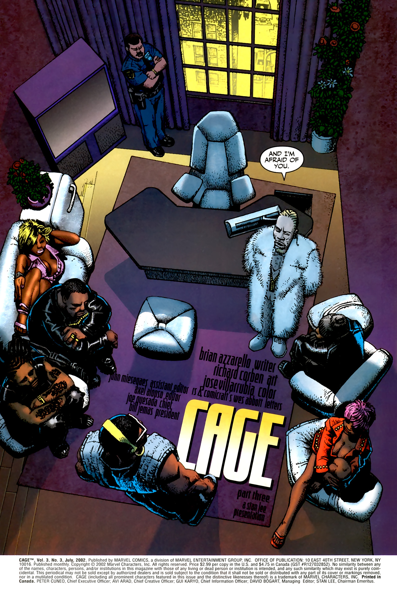 Read online Cage (2002) comic -  Issue #3 - 3