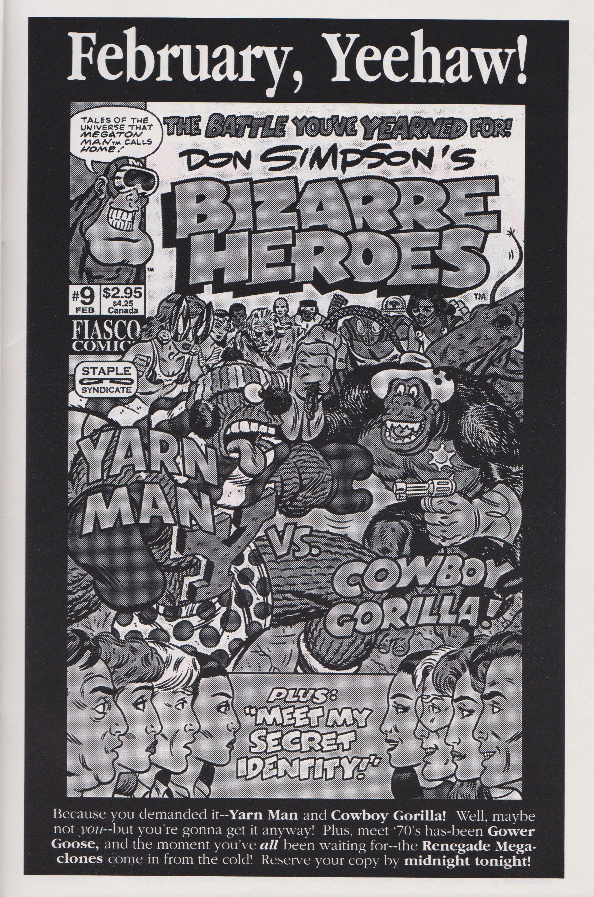 Read online Don Simpson's Bizarre Heroes comic -  Issue #0 - 35