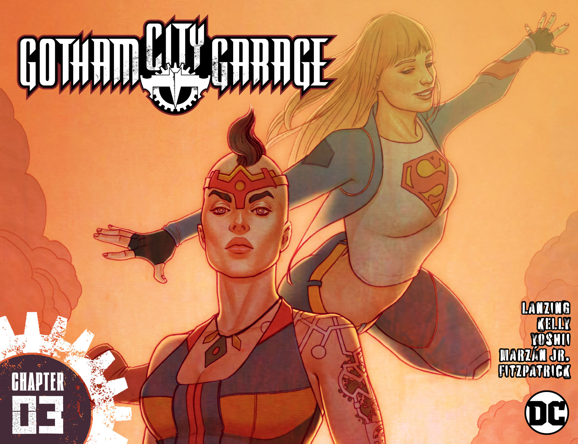 Read online Gotham City Garage comic -  Issue #3 - 1